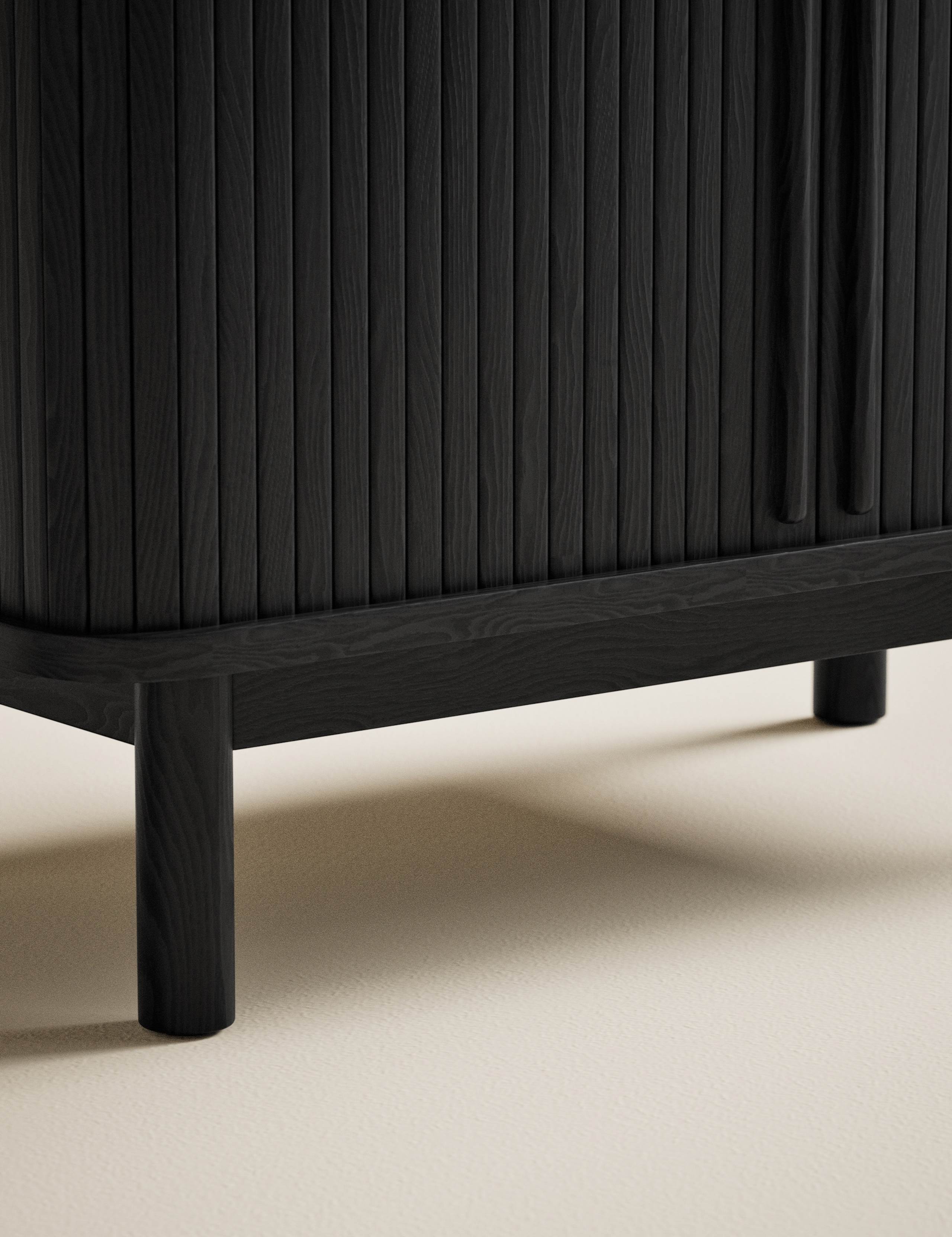 Fluted 2 Door Sideboard 9 of 10
