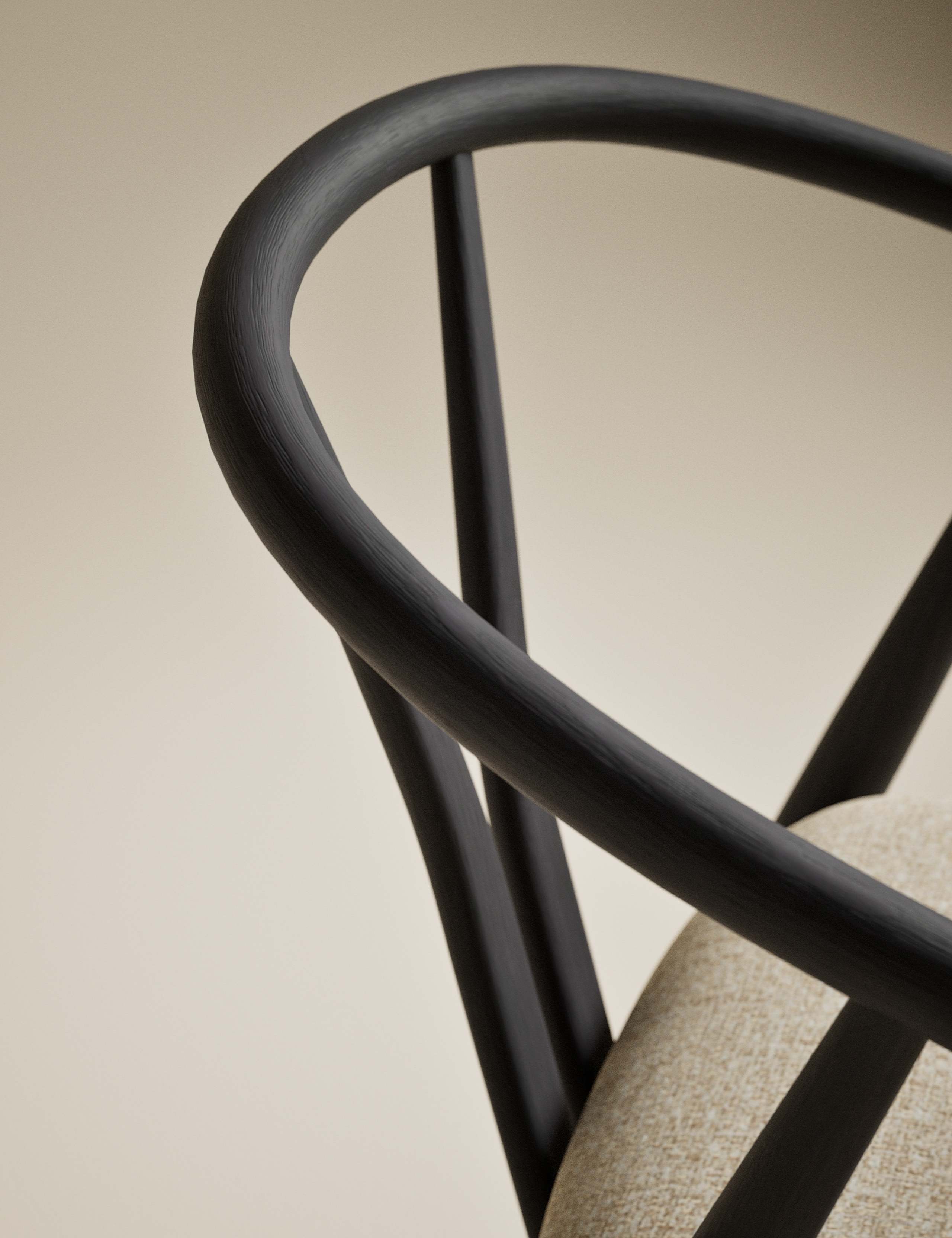 Set of 2 Wishbone Dining Chairs 7 of 8
