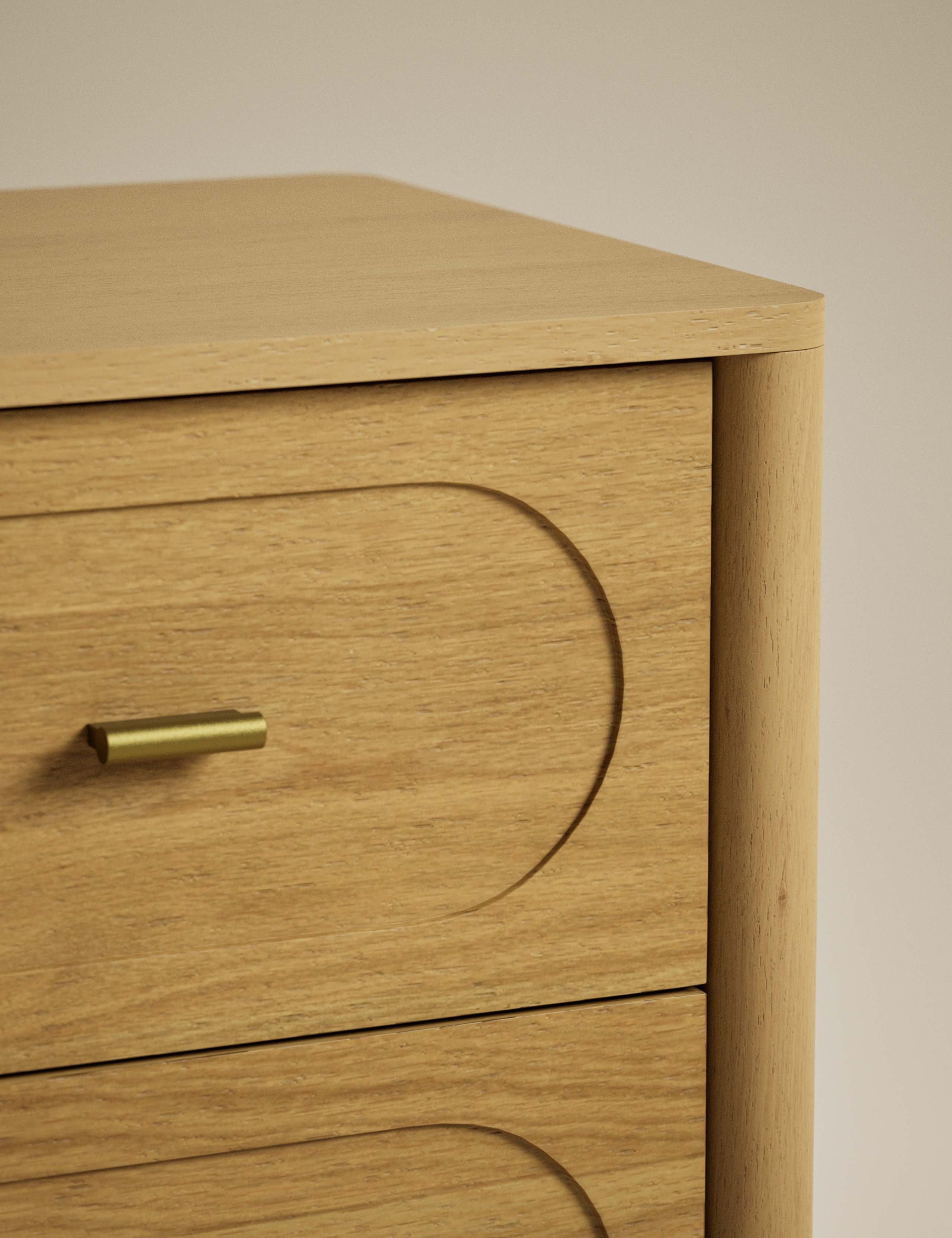 Giles 2 Drawer Bedside Table 4 of 6