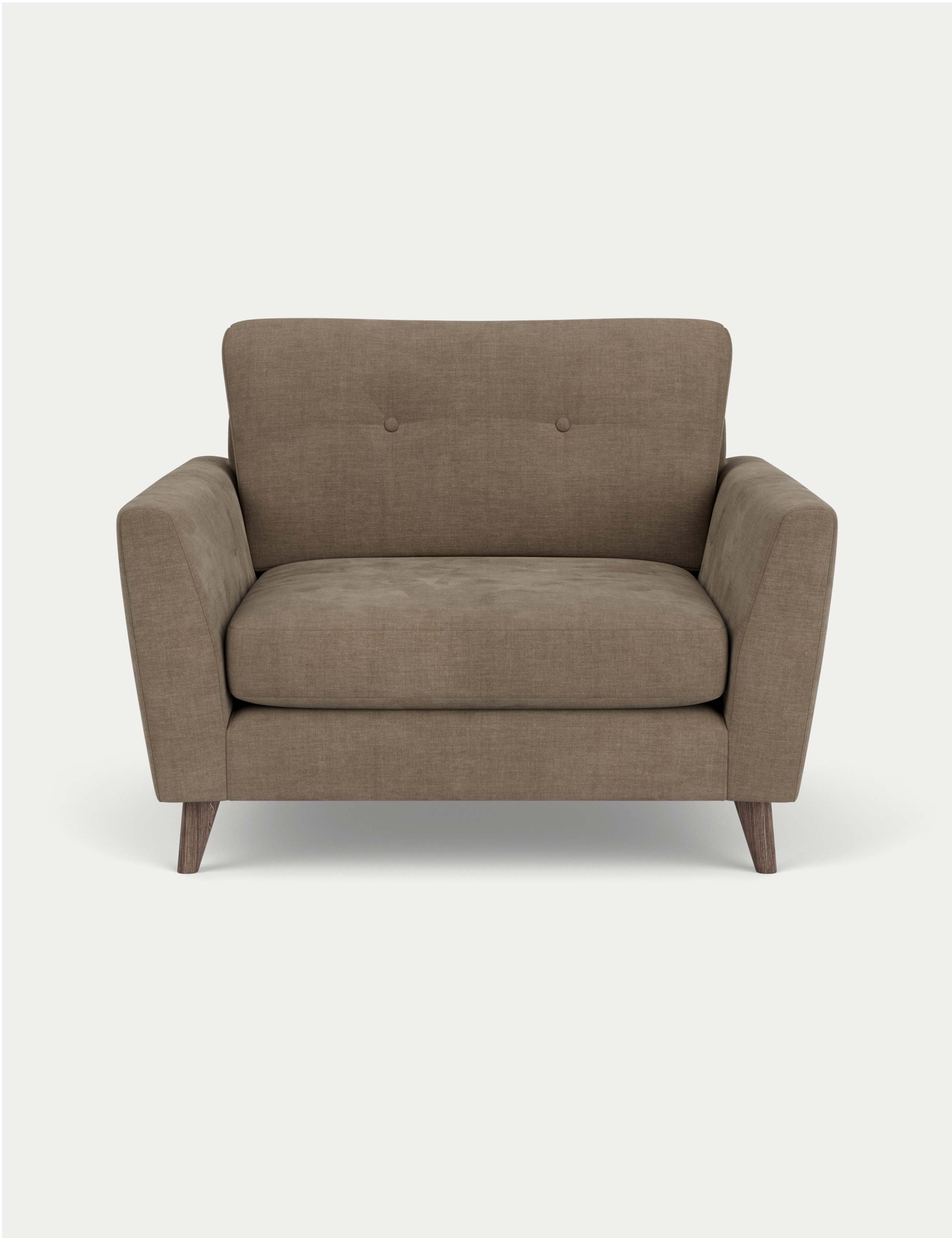 Ellis Chenille Snuggle Chair 2 of 6