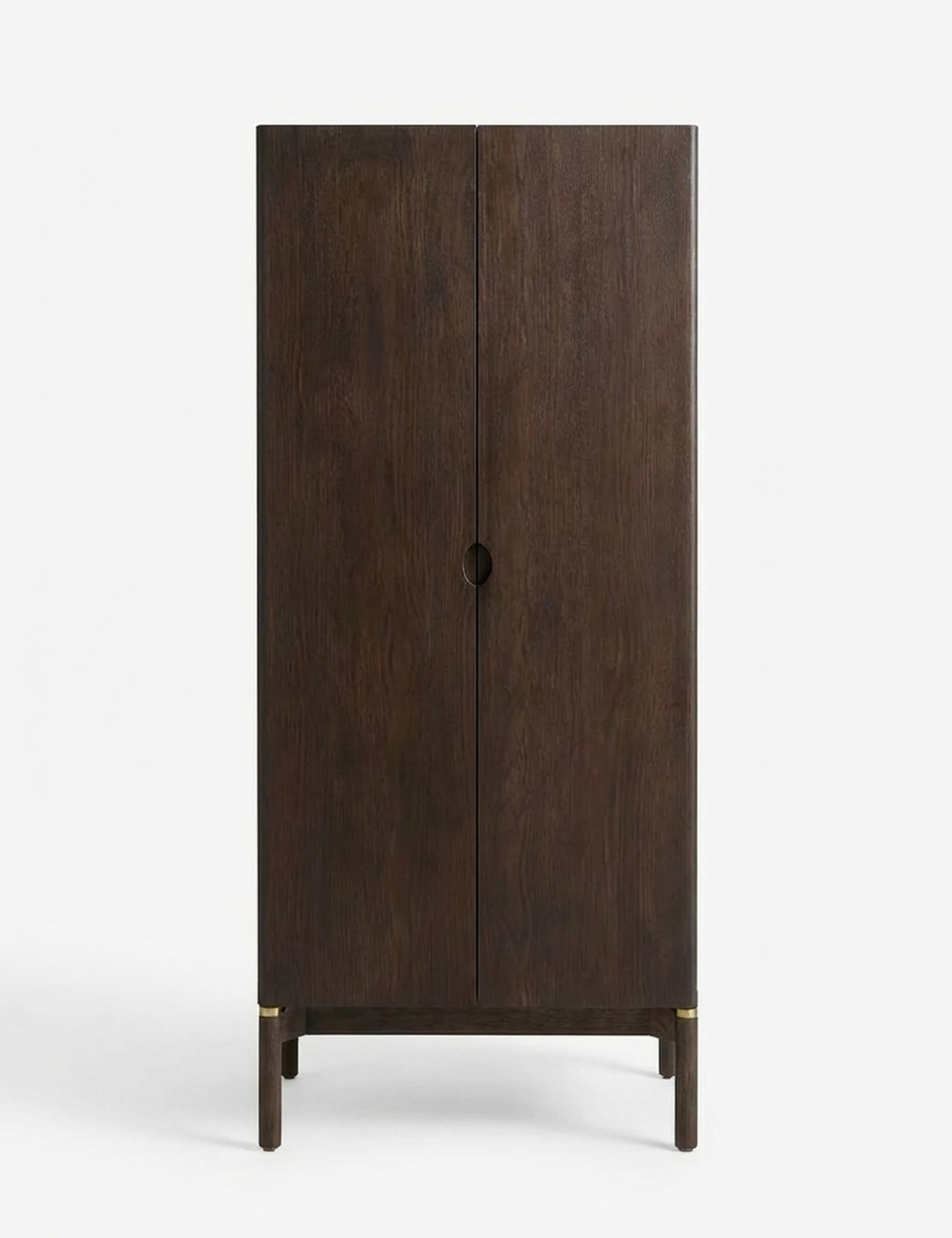 ARKA Dark Wood 2-Door Cupboard 2 of 4