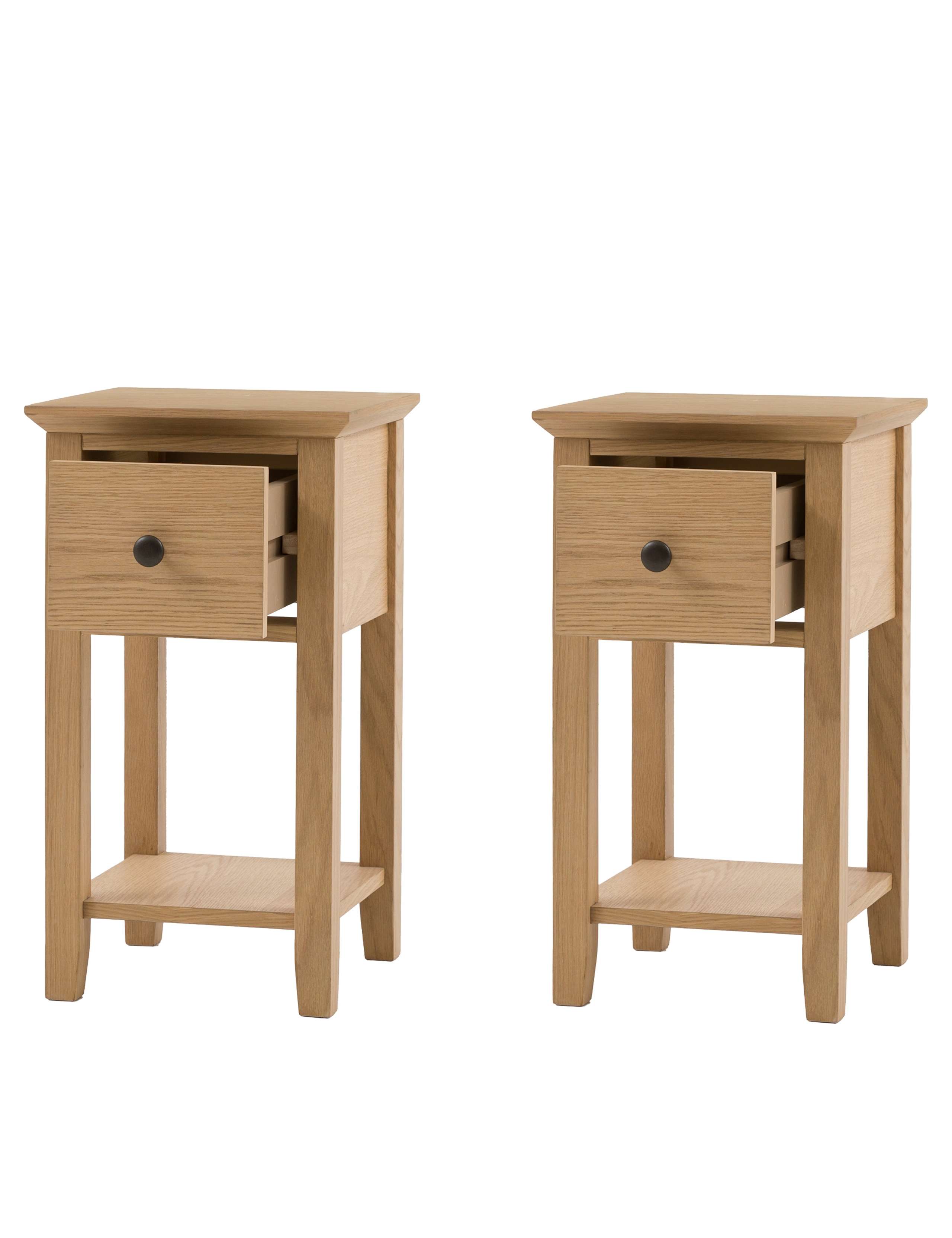 2 Pack Rye Small Bedside Tables 6 of 10