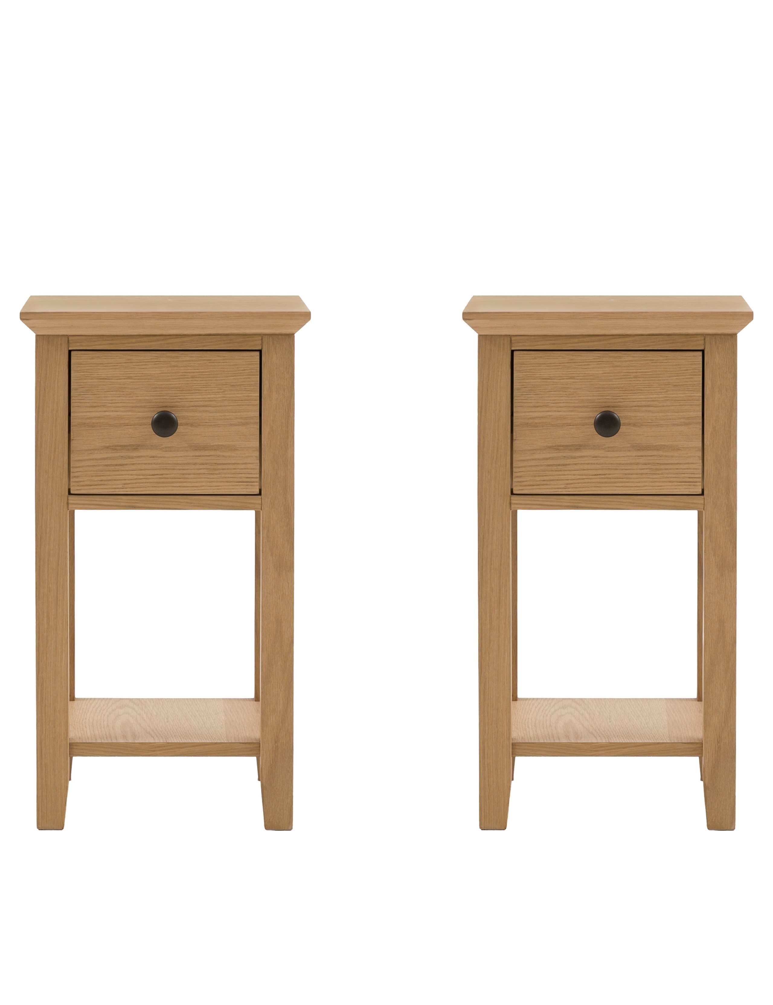 2 Pack Rye Small Bedside Tables 2 of 10