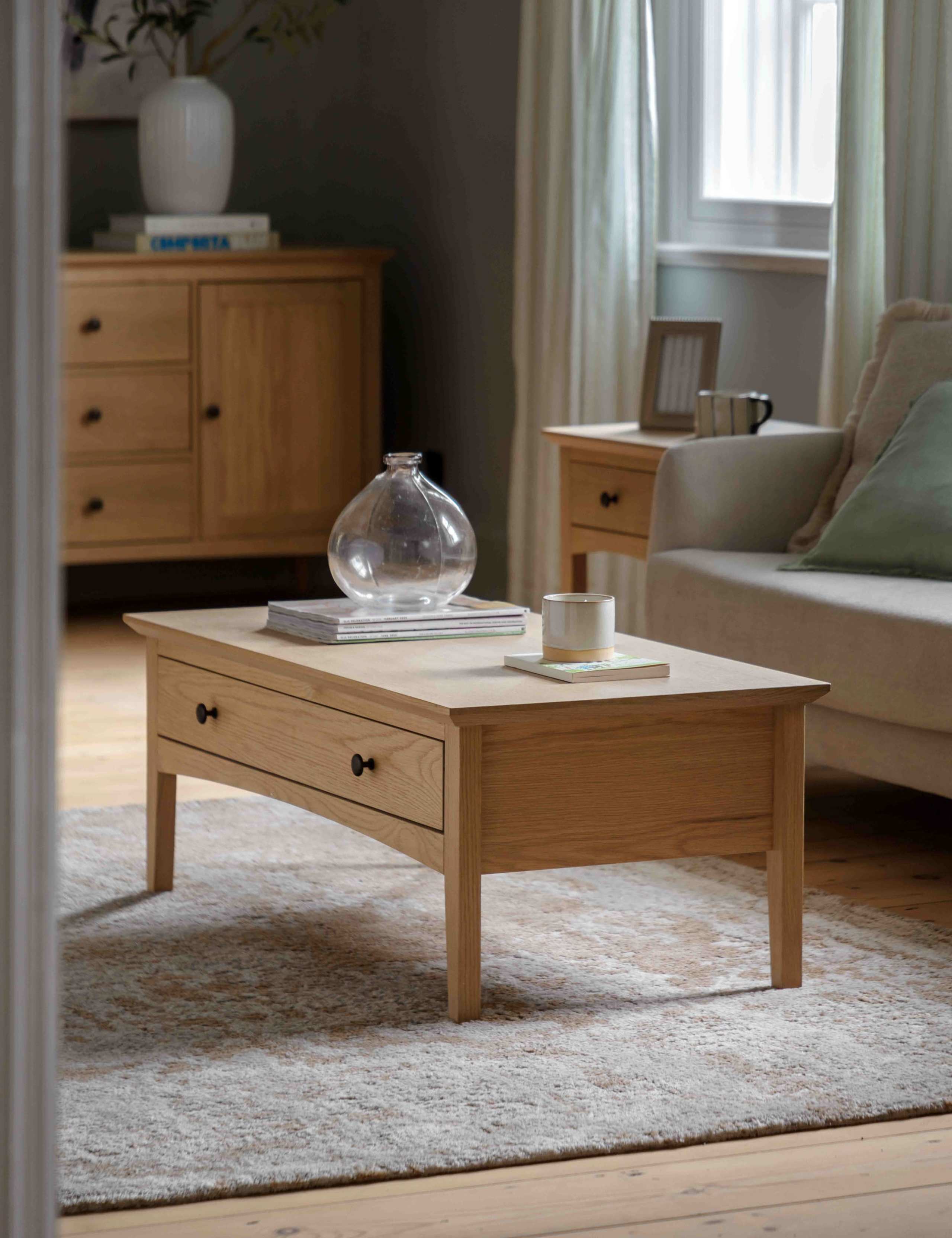 Rye 1 Drawer Coffee Table 1 of 12