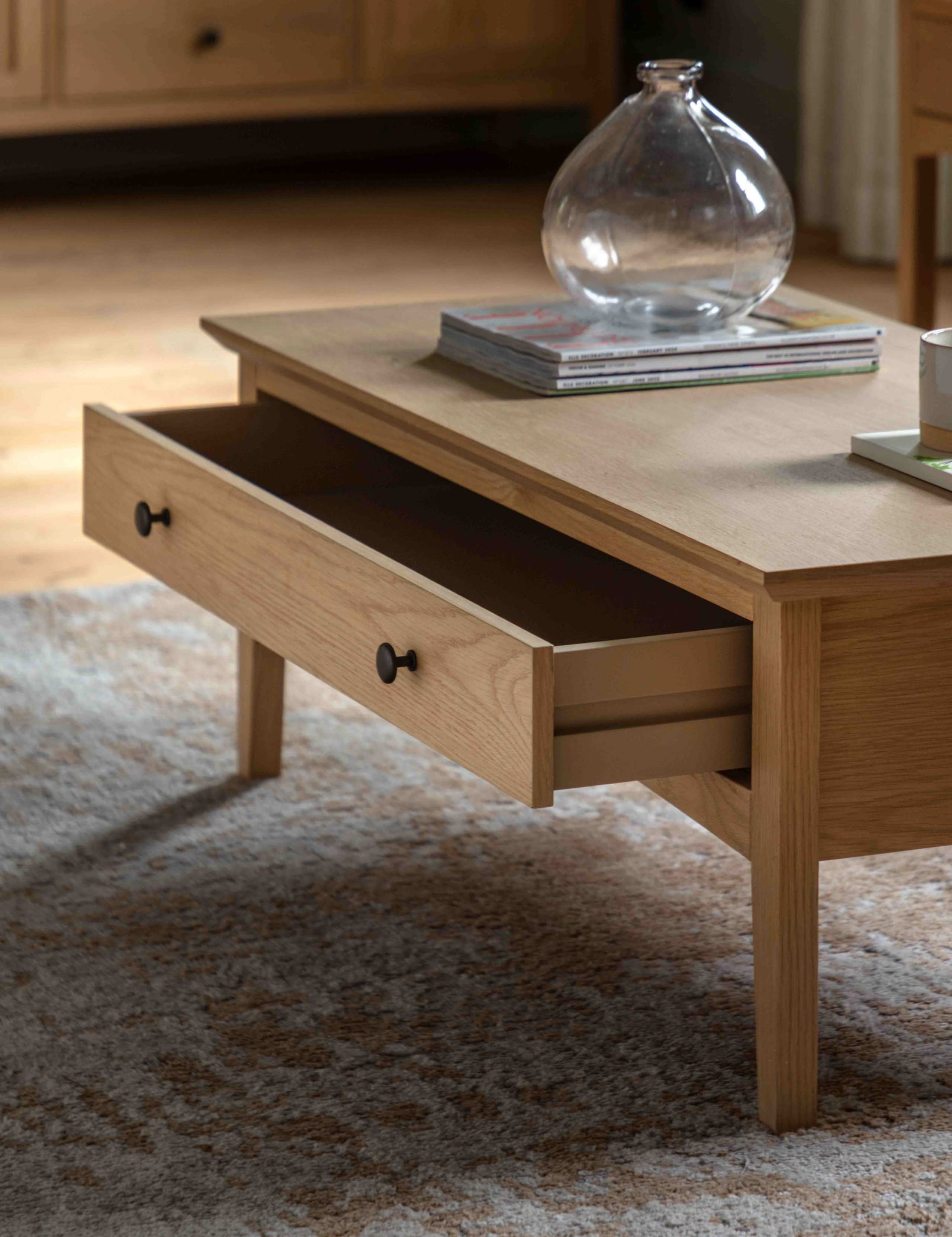 Rye 1 Drawer Coffee Table 3 of 12