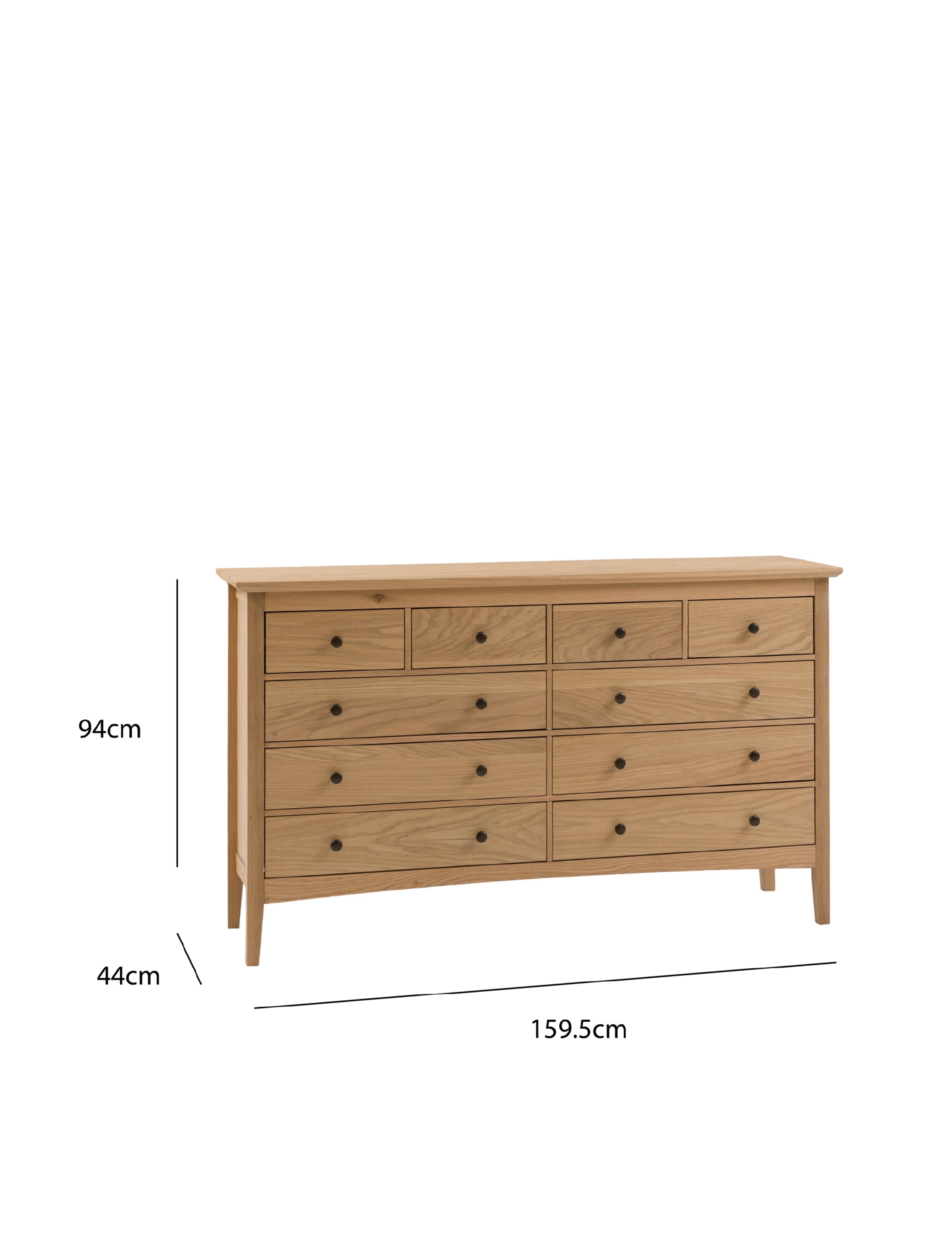 Rye 10 Drawer Chest 12 of 12