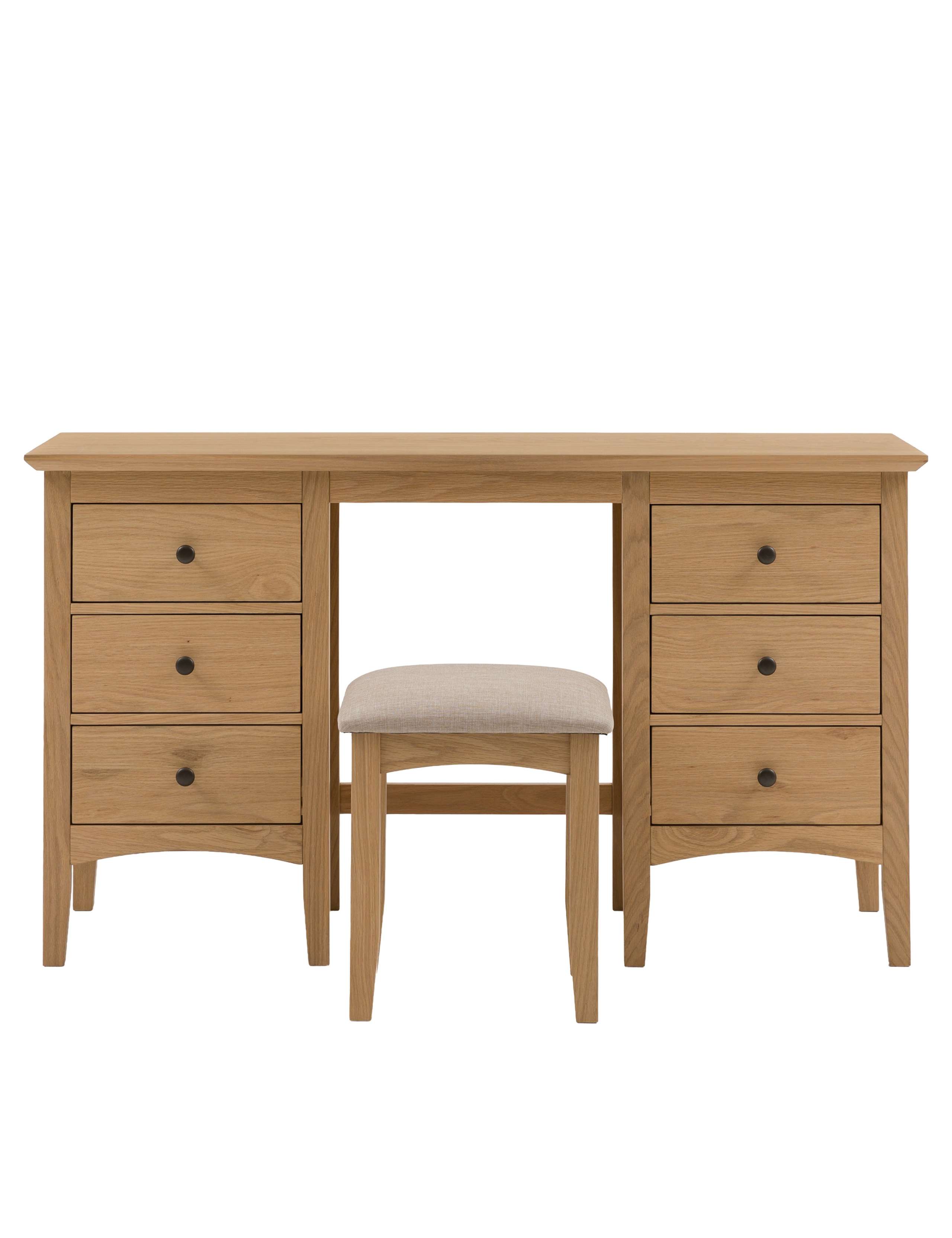 Rye 6 Drawer Dressing Table & Stool 2 of 11