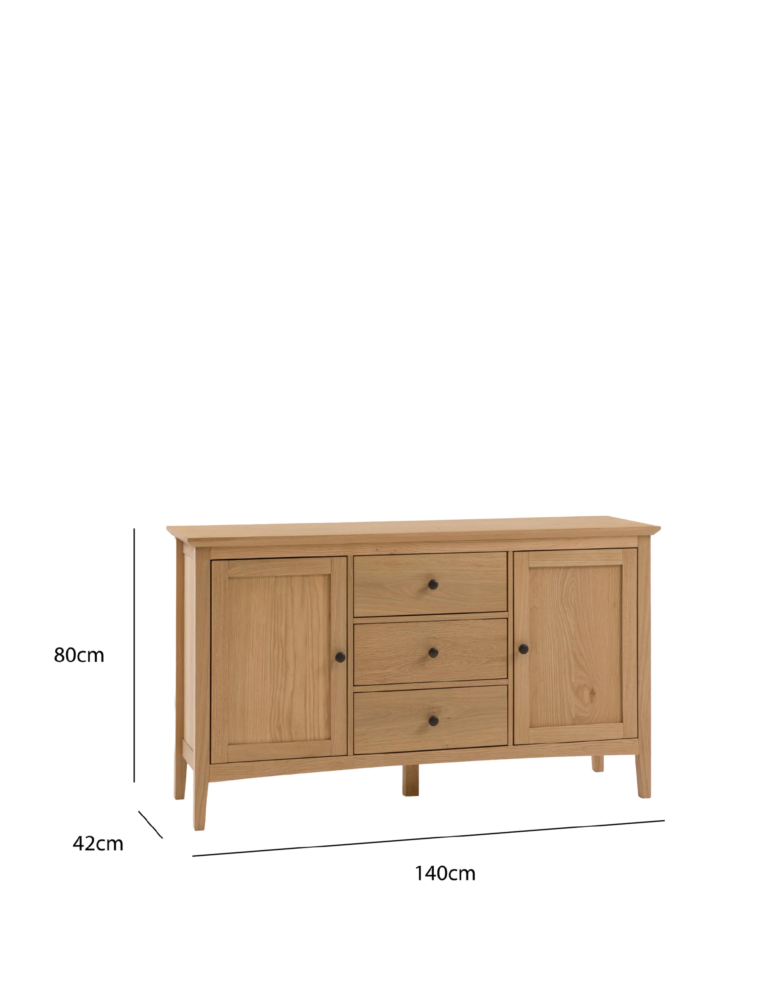 Rye 2 Door 3 Drawer Sideboard 12 of 12