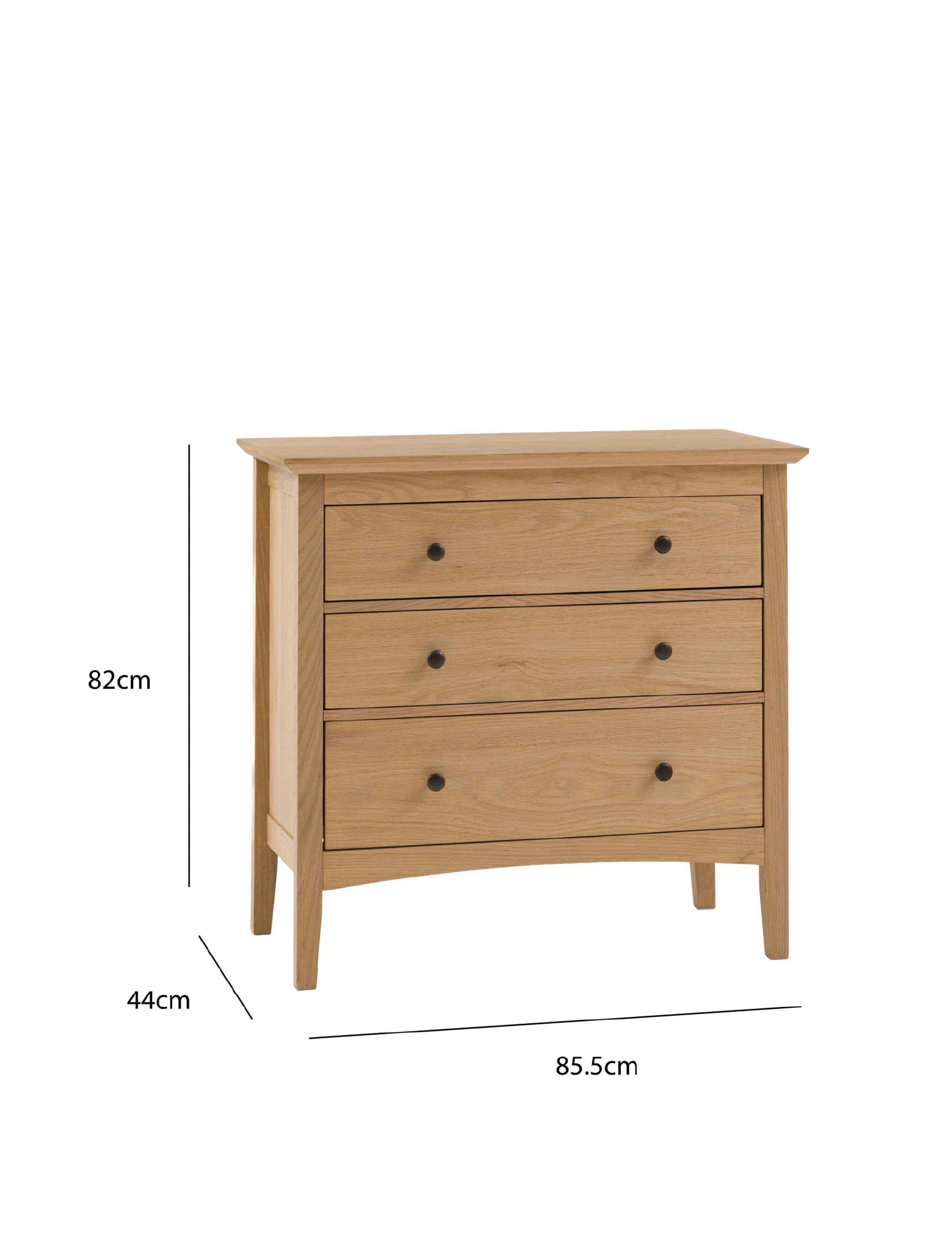Rye 3 Drawer Chest 12 of 12
