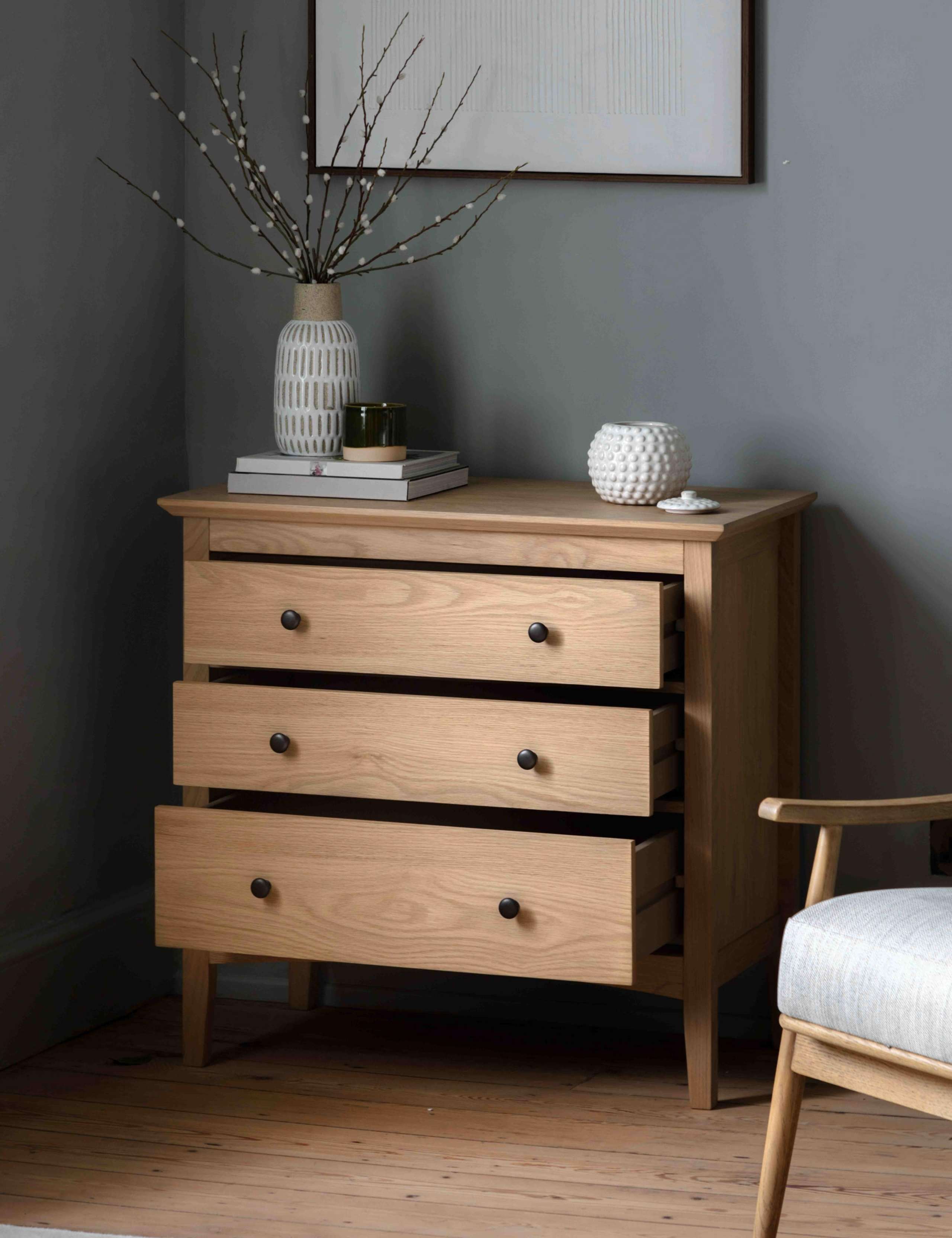 Rye 3 Drawer Chest 9 of 11