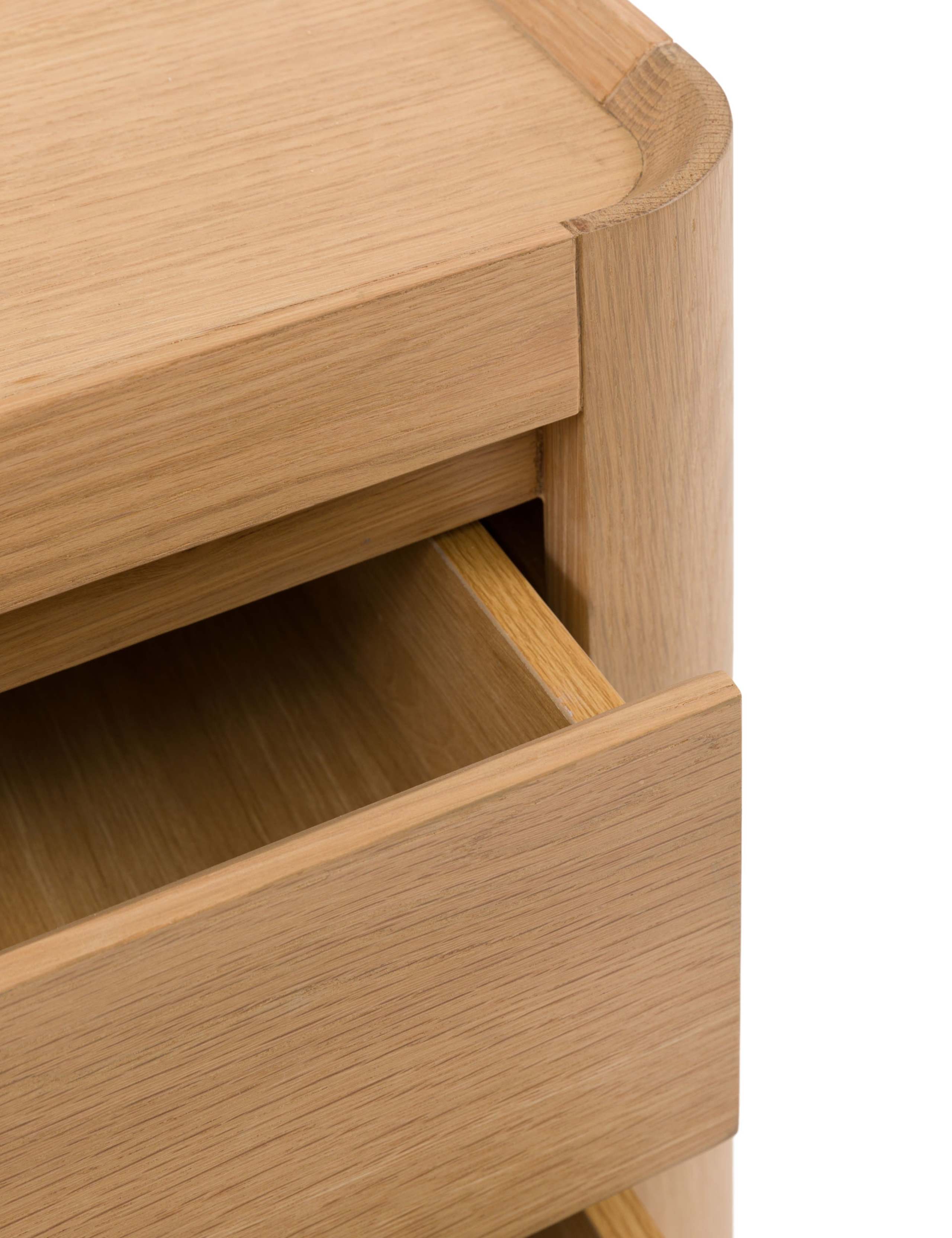 Ember Two Drawer Bedside Table 5 of 12