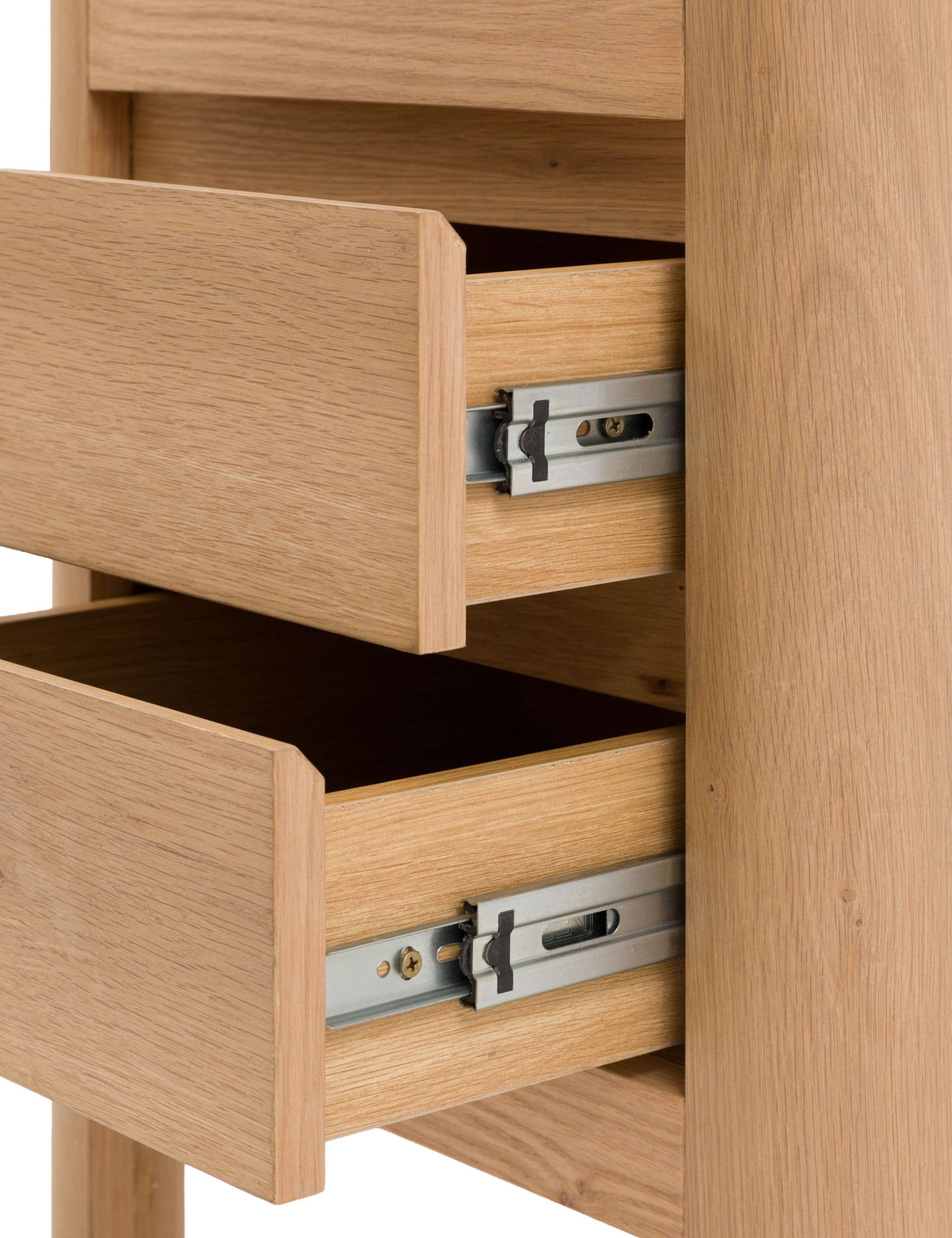 Ember Two Drawer Bedside Table 7 of 12