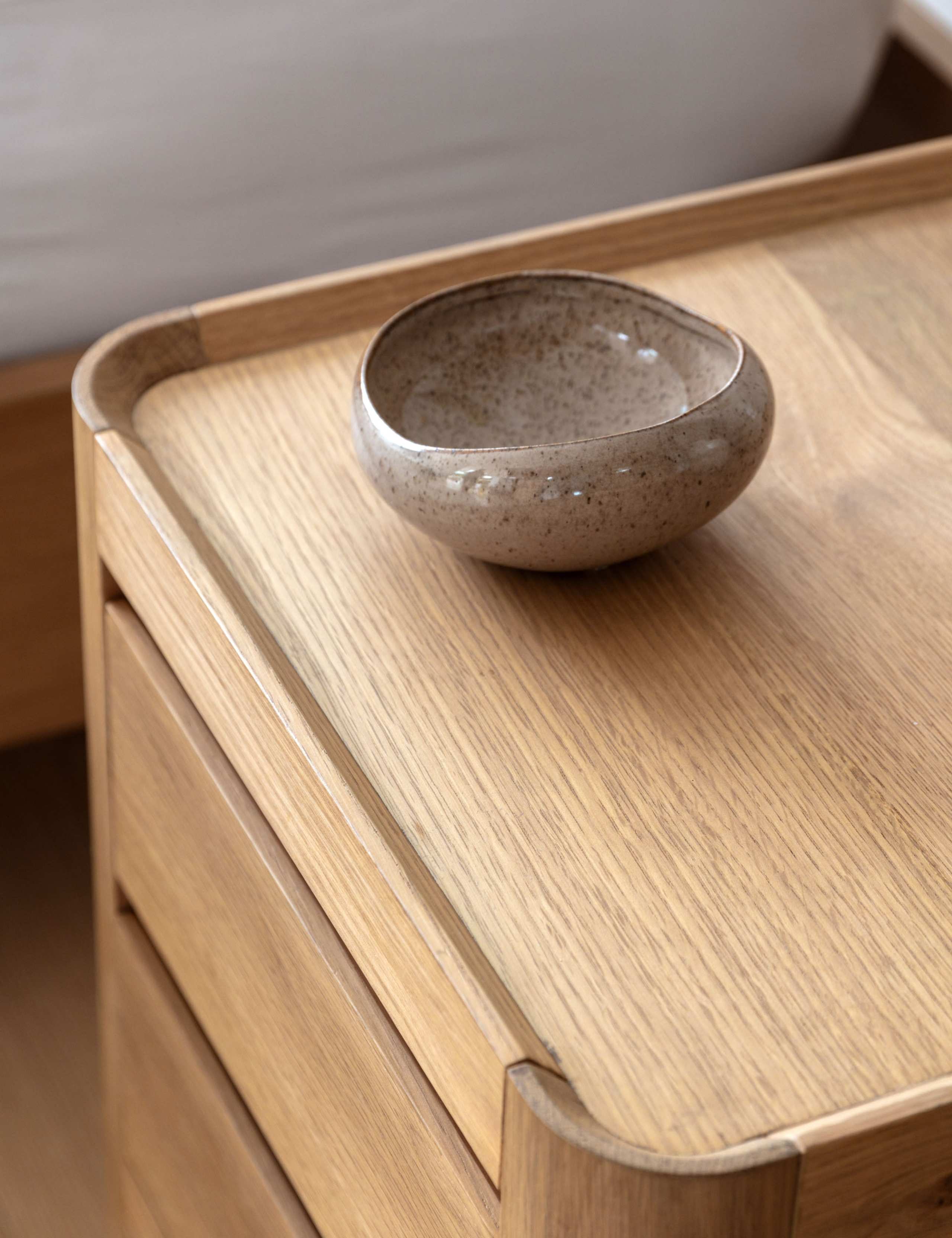 Ember Two Drawer Bedside Table 11 of 12