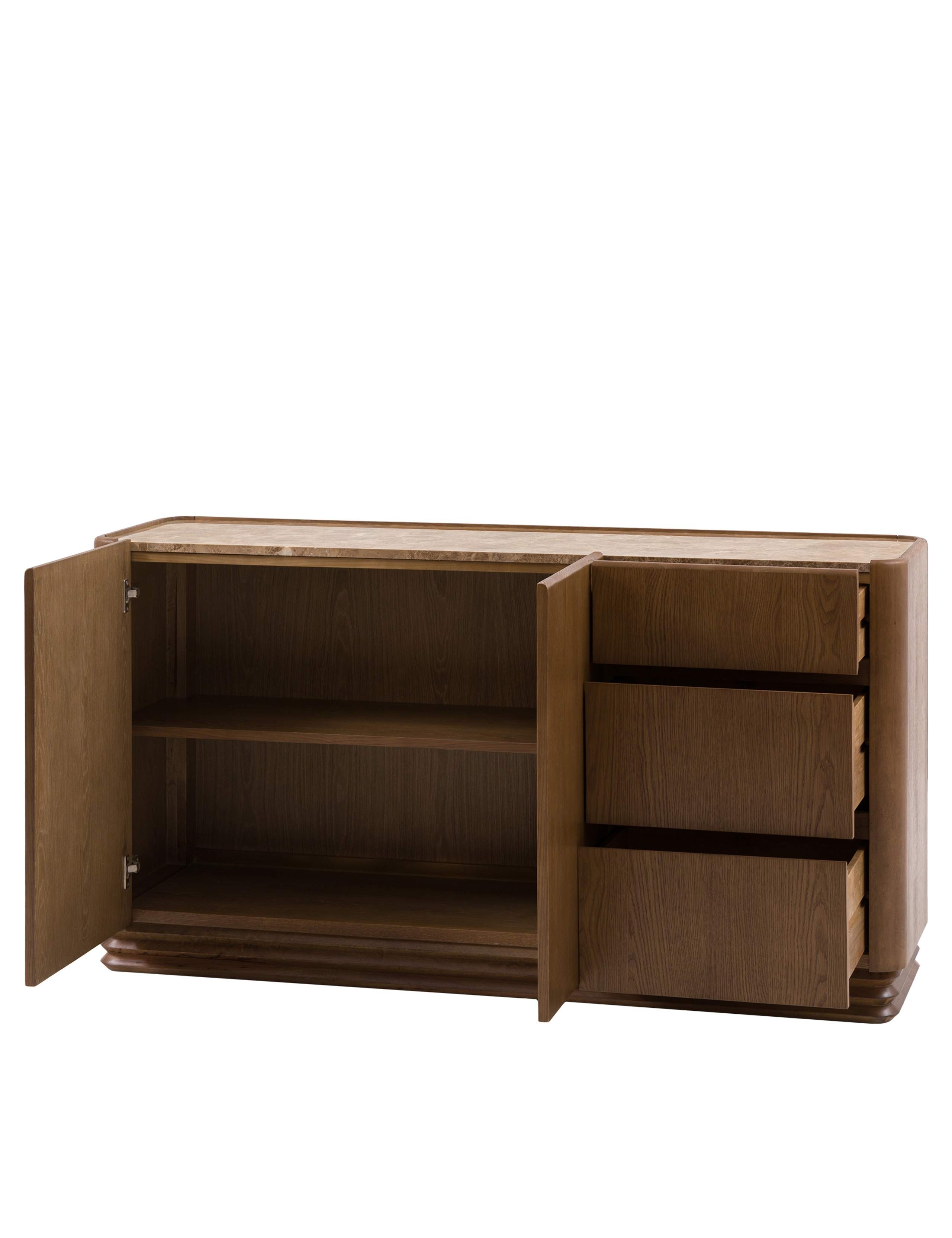 Dempsey 3 Drawer Sideboard 4 of 11