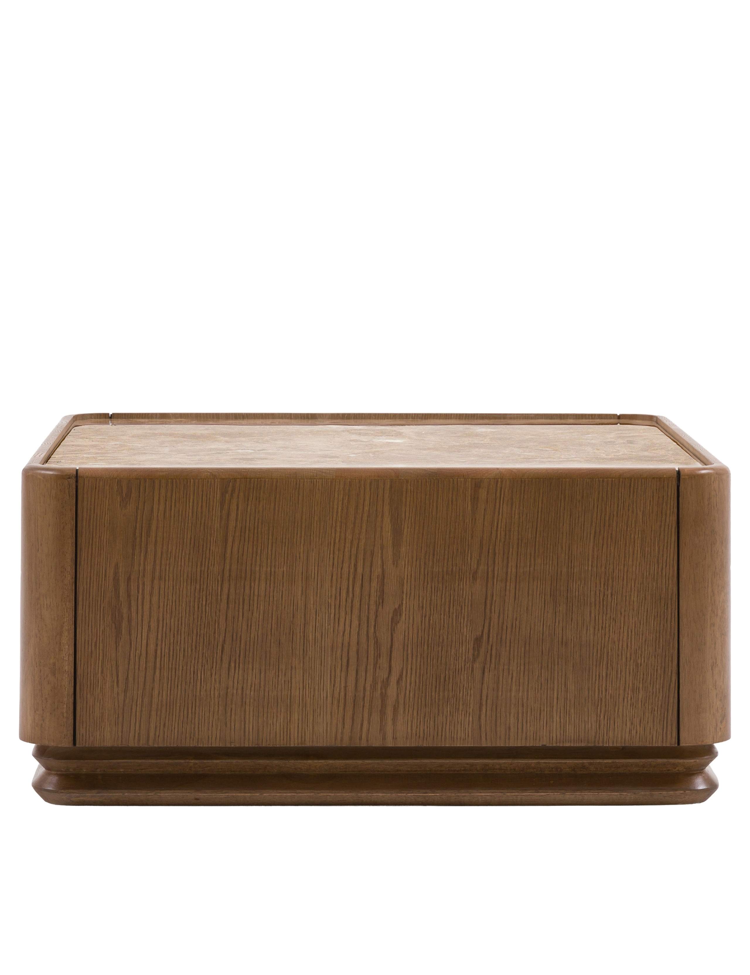 Demspey Marble Top Coffee Table 2 of 11