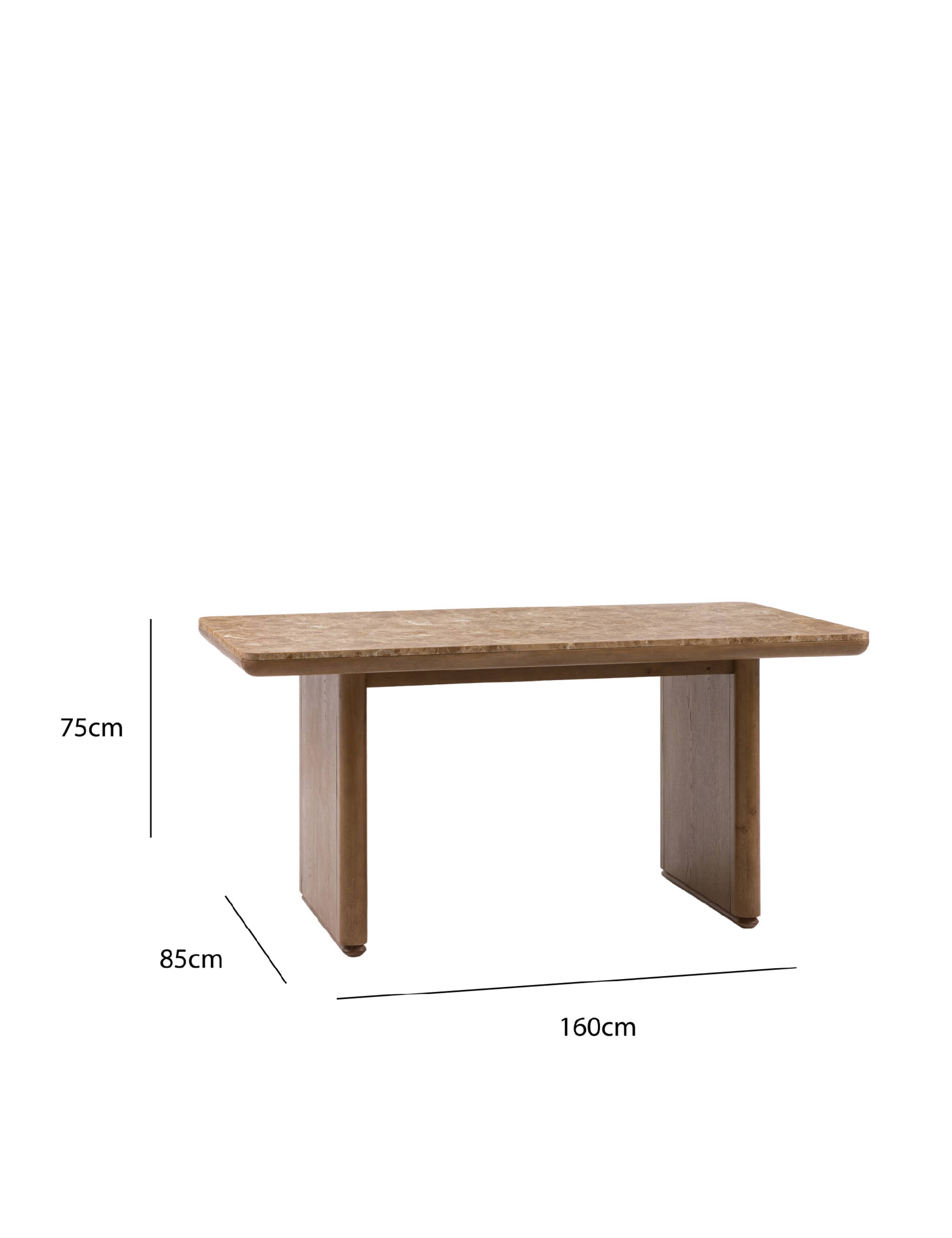 Dempsey Marble Dining Table 12 of 12