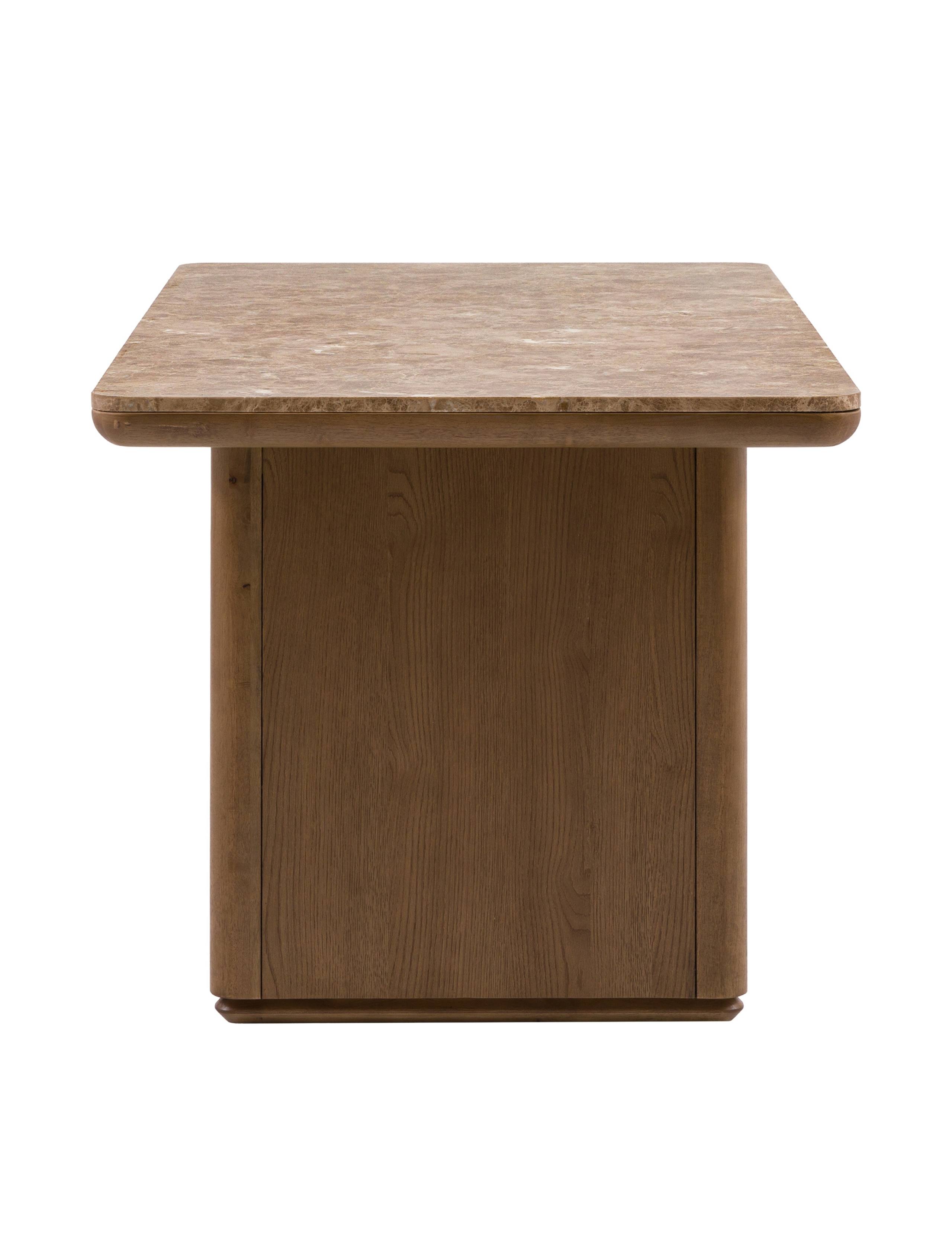 Dempsey Marble Dining Table 9 of 11