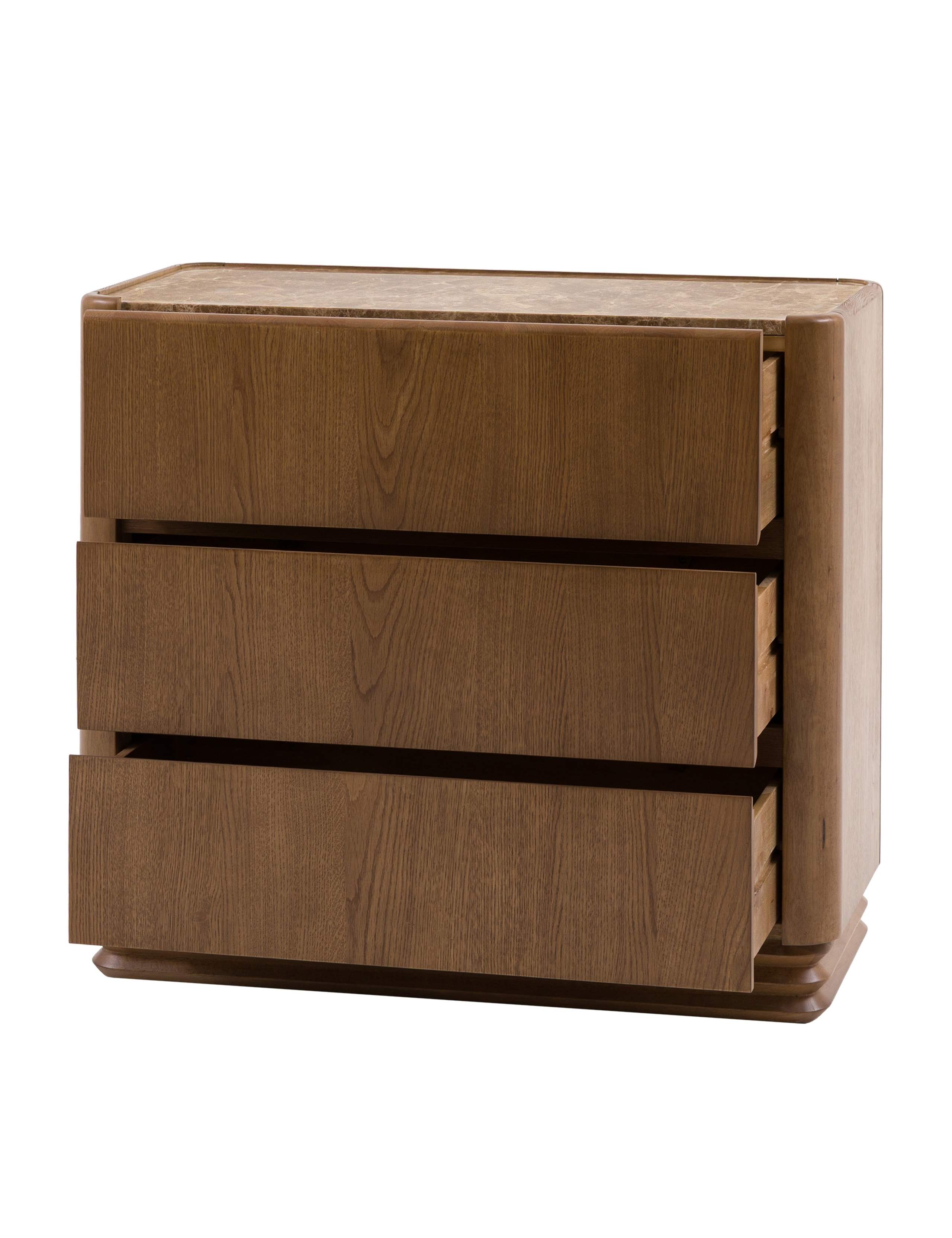 Dempsey 3 Drawer Chest 3 of 11