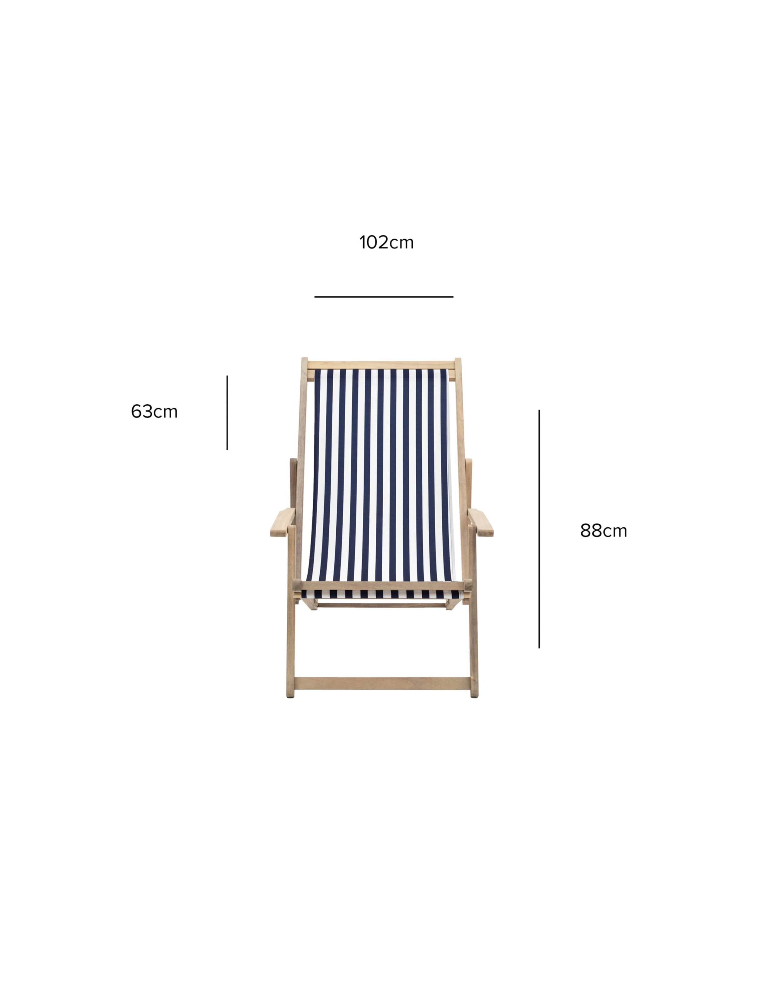 Striped Deck Chair 4 of 5