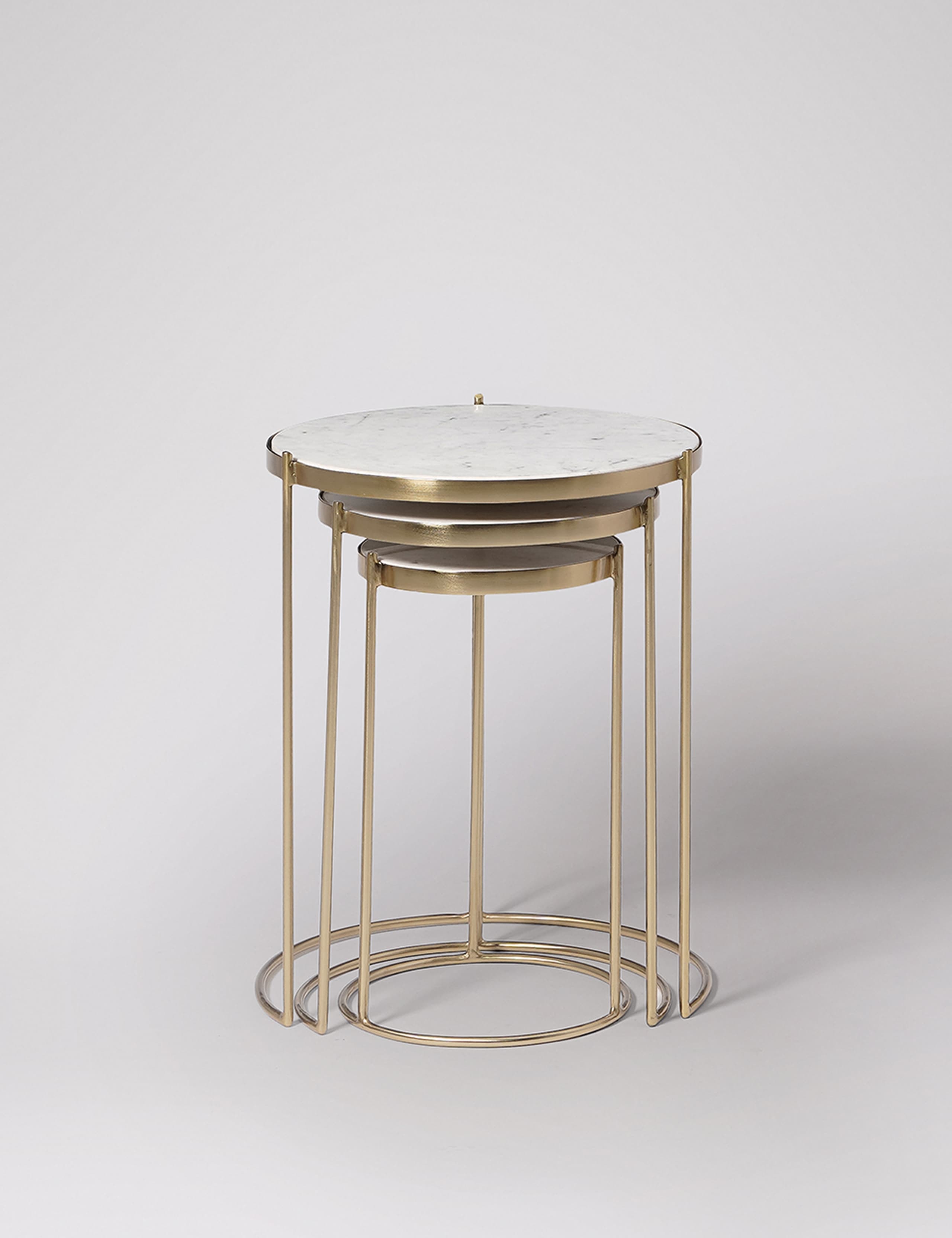 Cassel Metal Trio Side Table 2 of 6