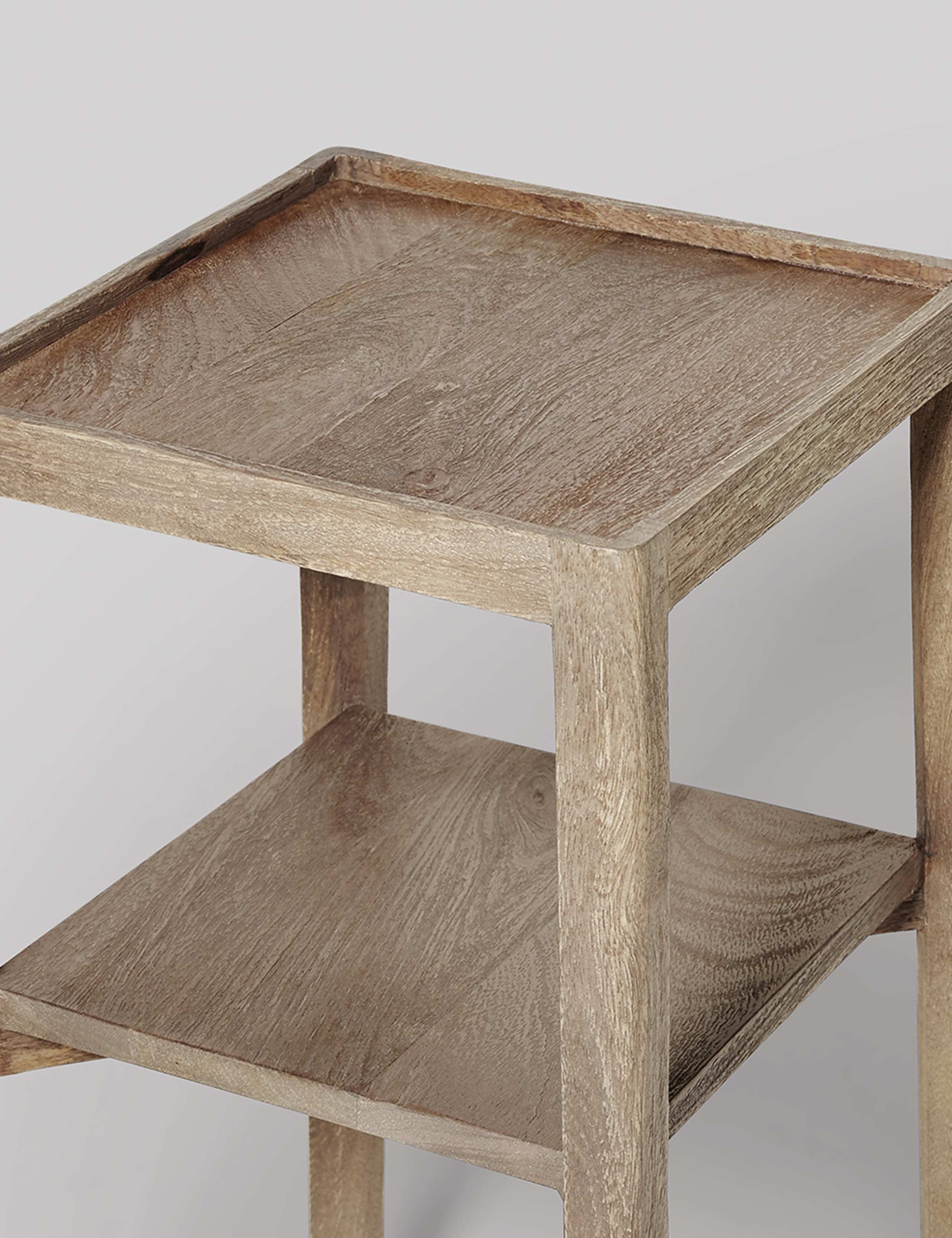 Eide Mango Wood Side Table 2 of 4