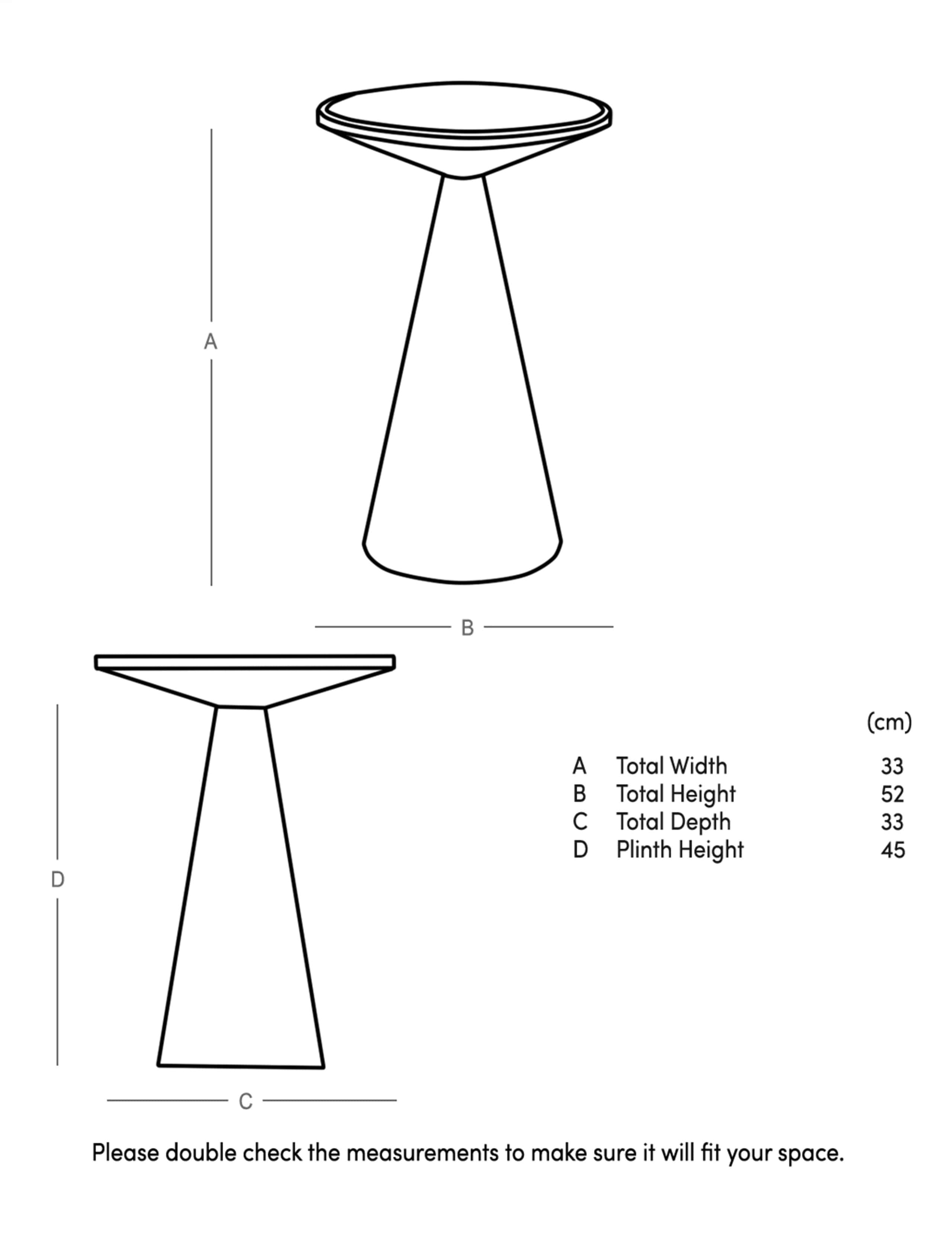 Figura Acacia Wood Side Table 4 of 4