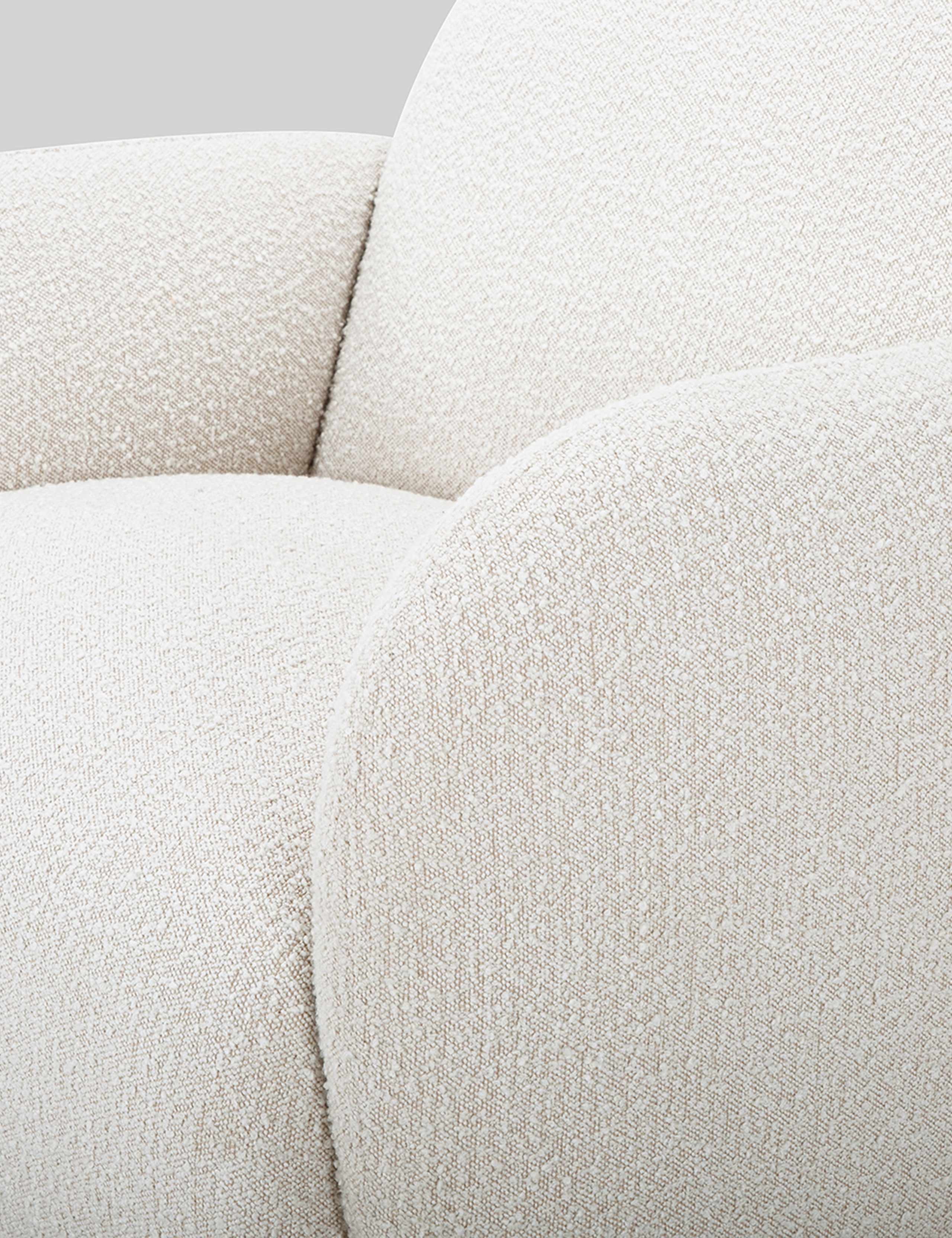 Briar Bouclé Fabric Armchair 4 of 6