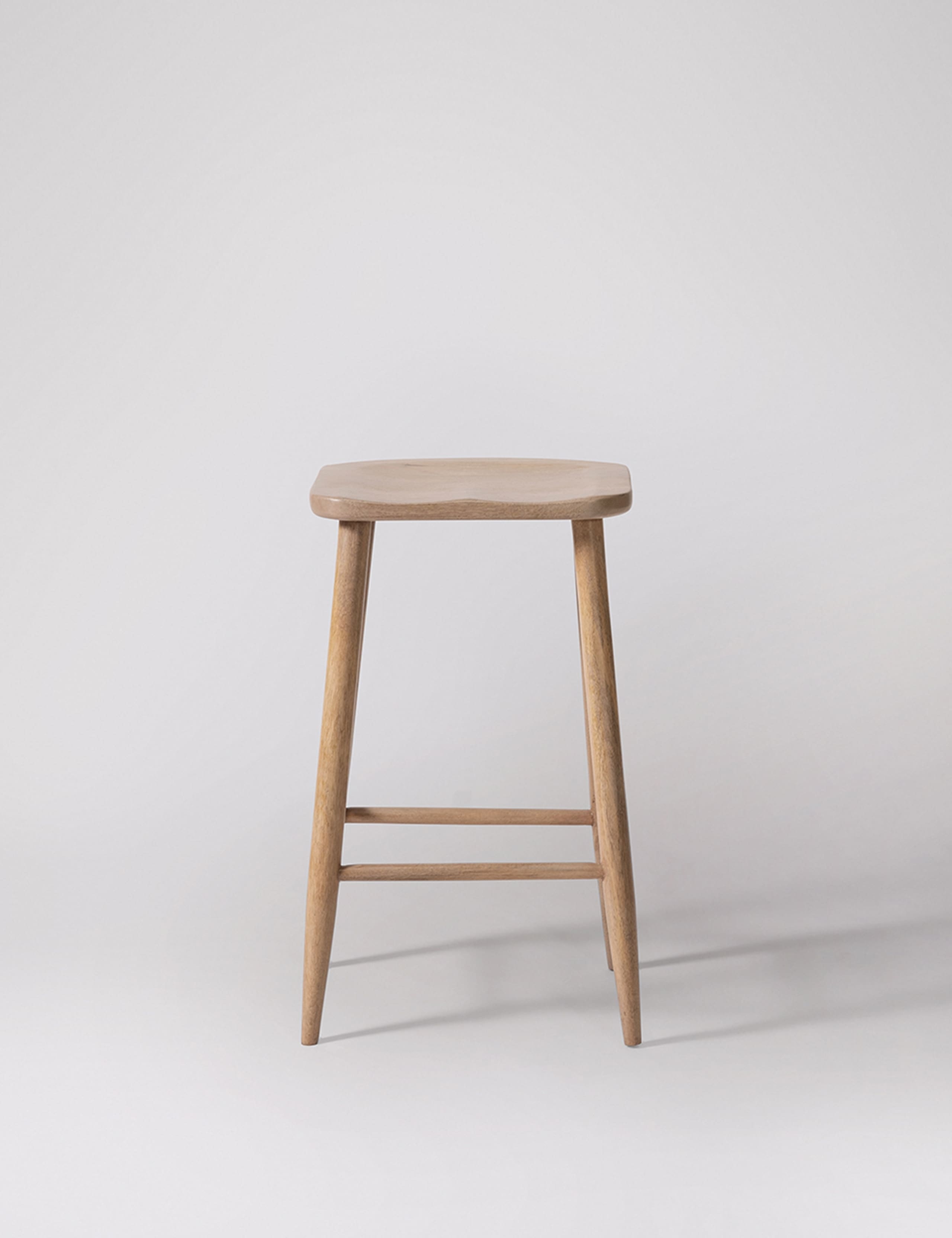 Set of 2 Southwark Mango Wood Barstools 5 of 6