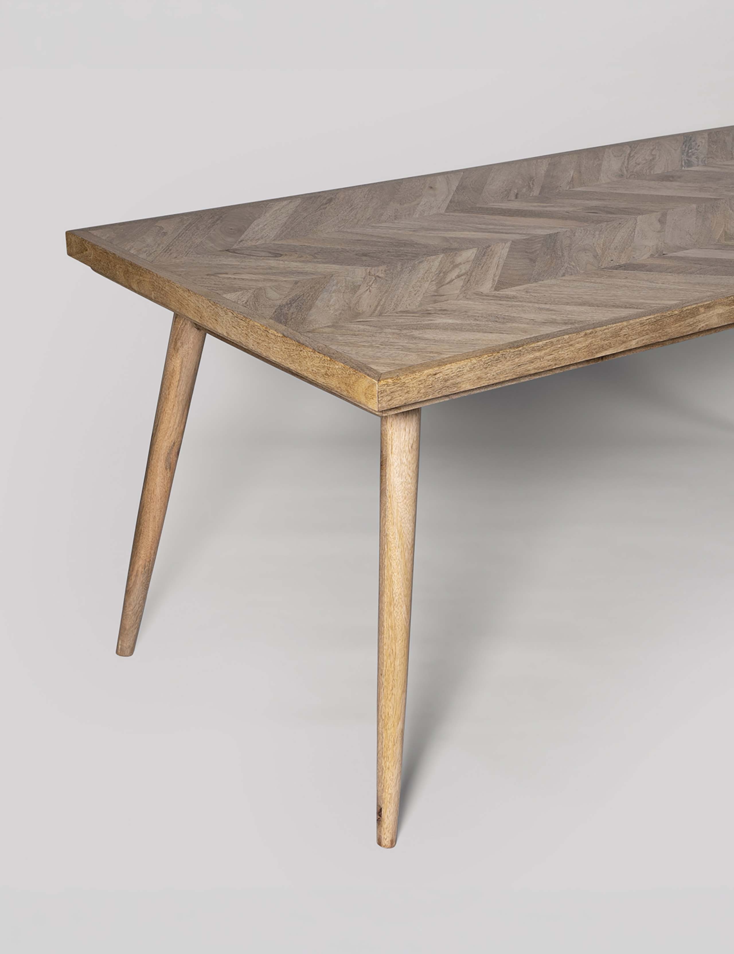 Metz Mango Wood 8 Seater Dining Table 2 of 6