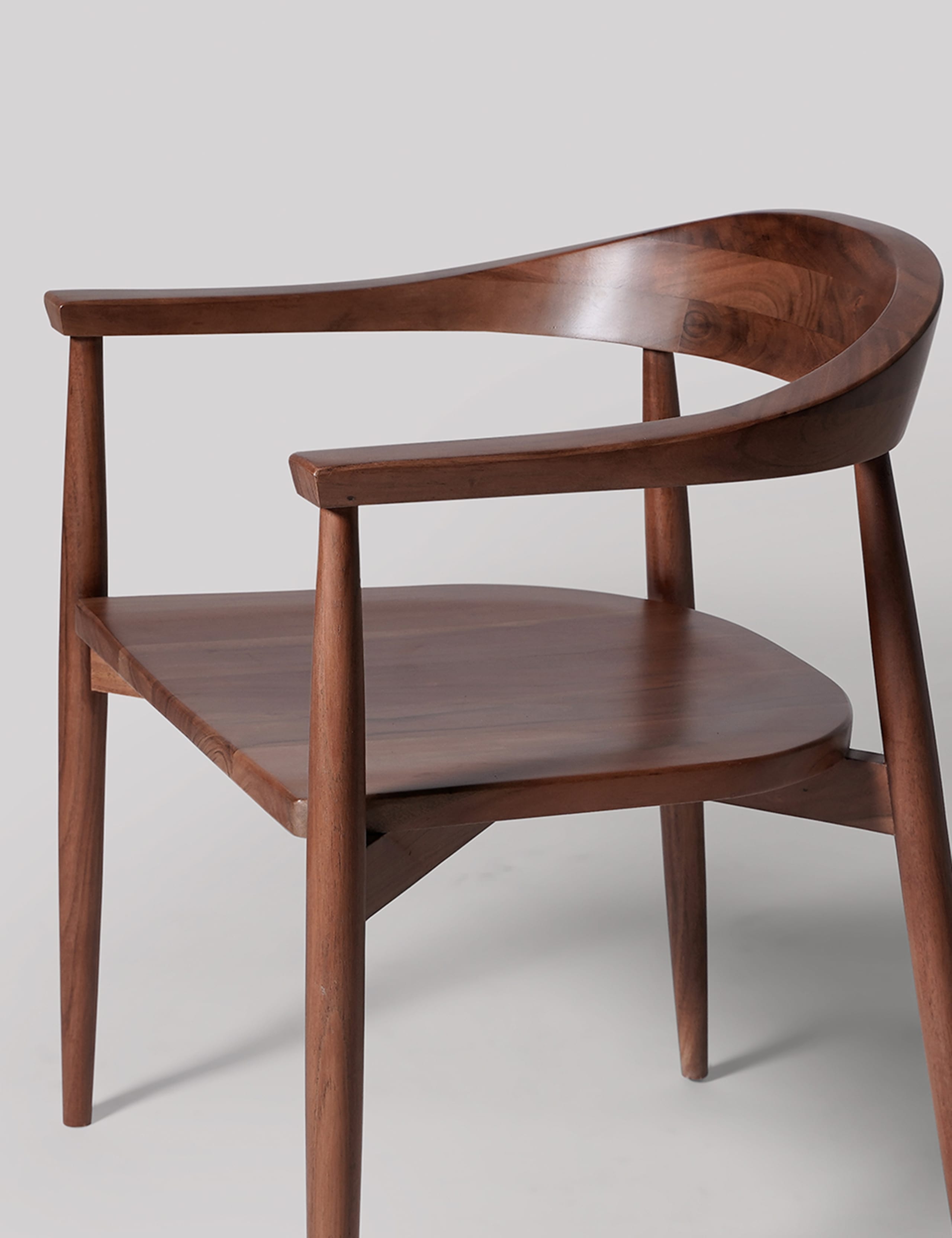 Olsen Acacia Wood Dining Chair 3 of 5