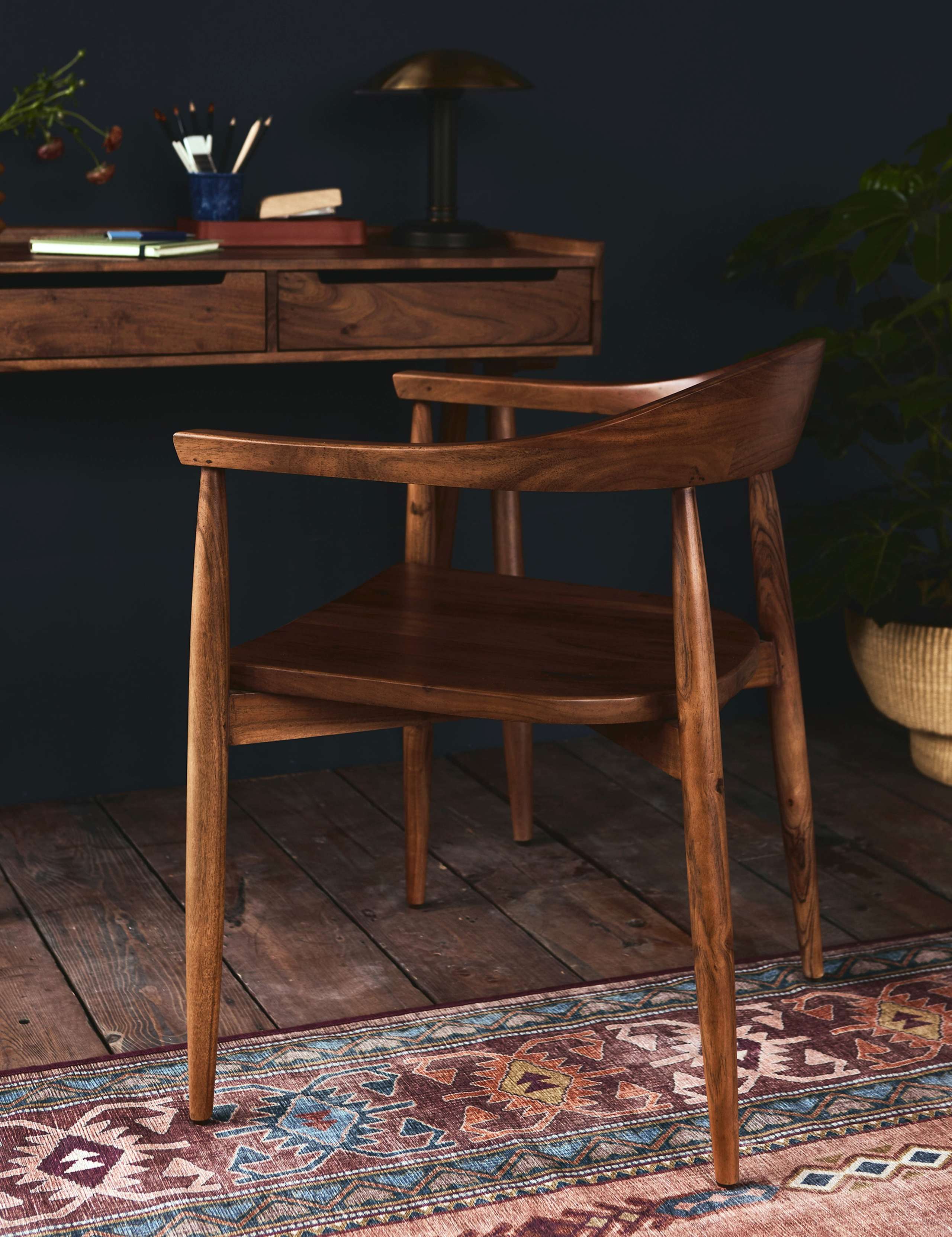 Olsen Acacia Wood Dining Chair 4 of 5