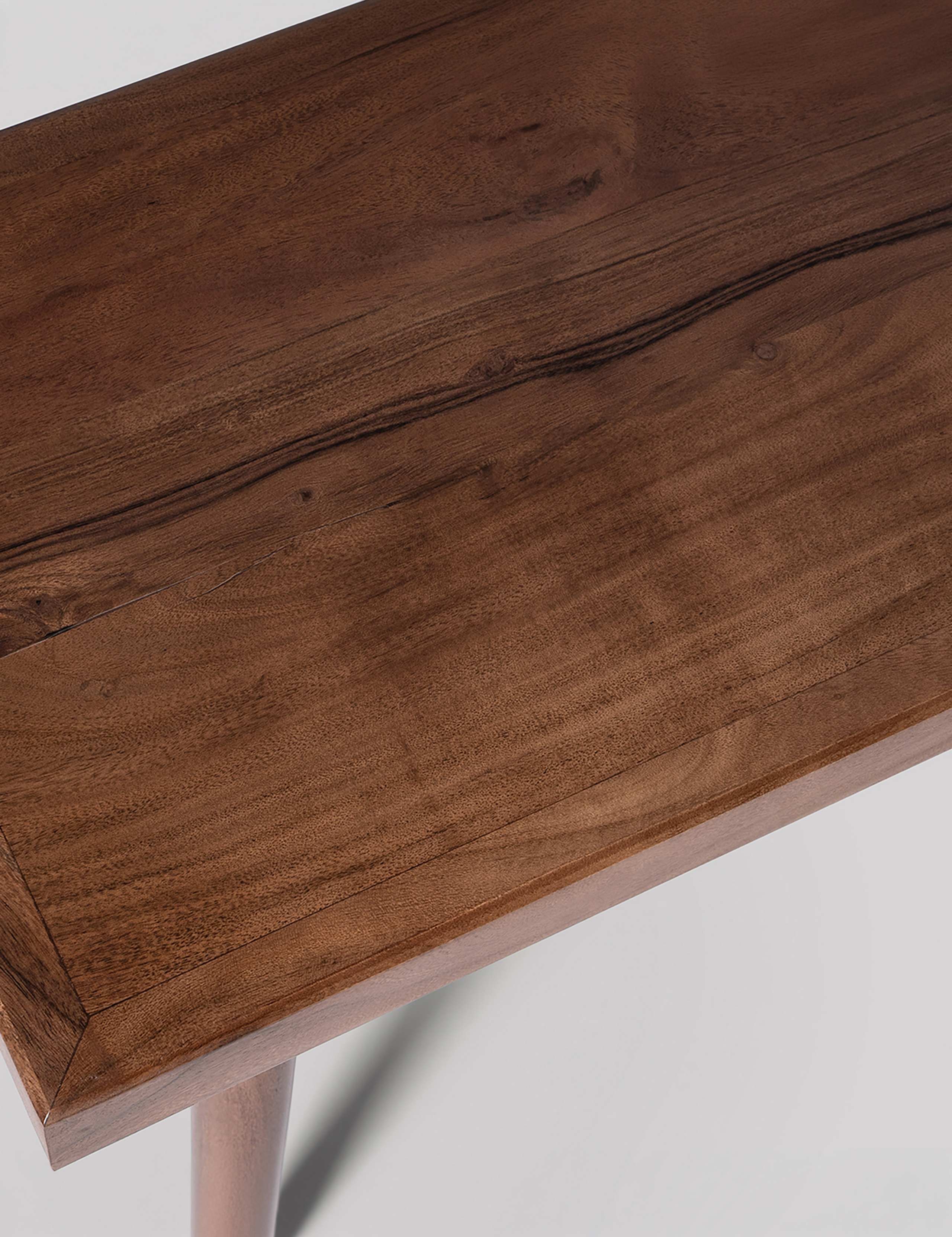Metz Acacia Wood Bench 3 of 6
