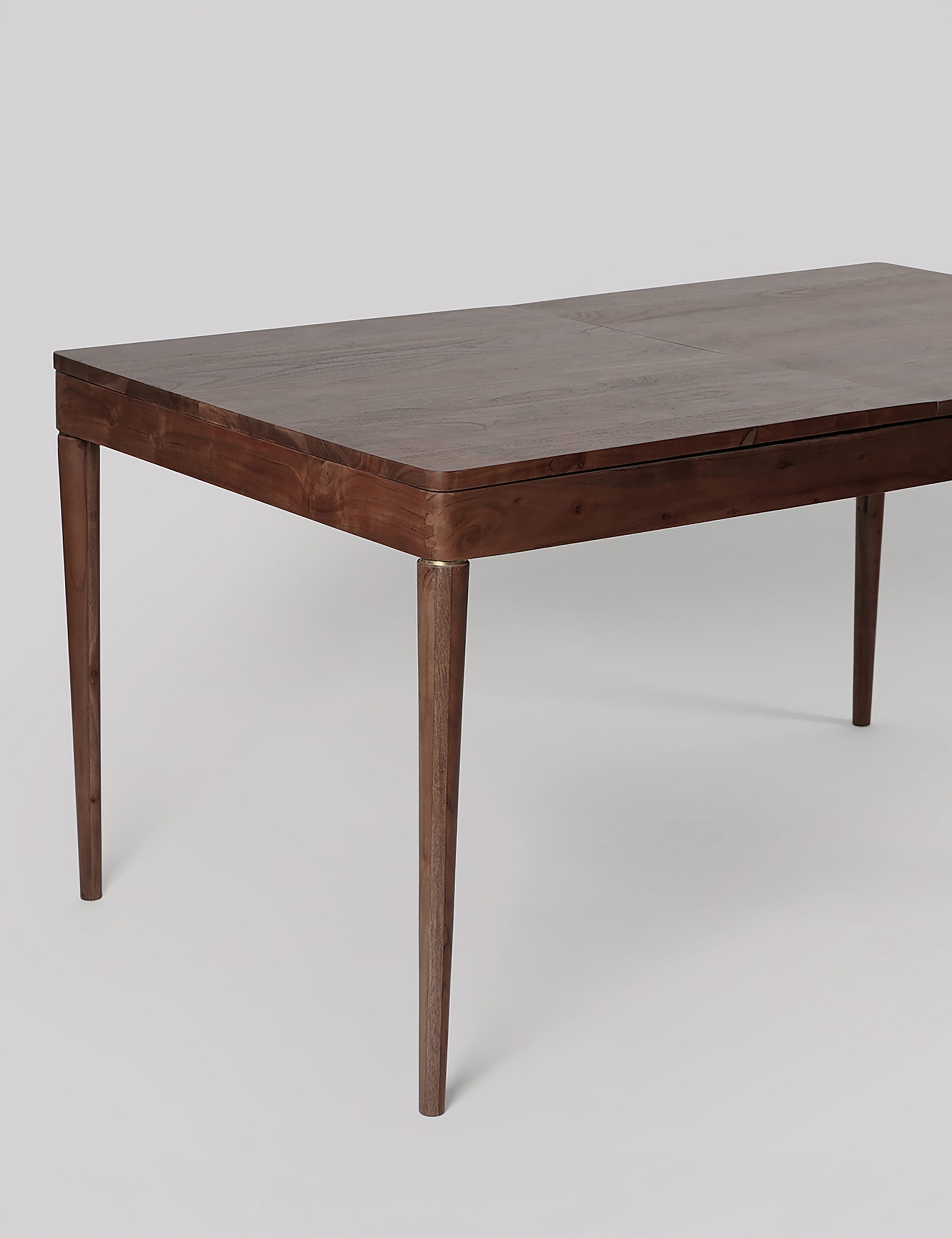 Bjorn Acacia Wood Extending Dining Table 2 of 6