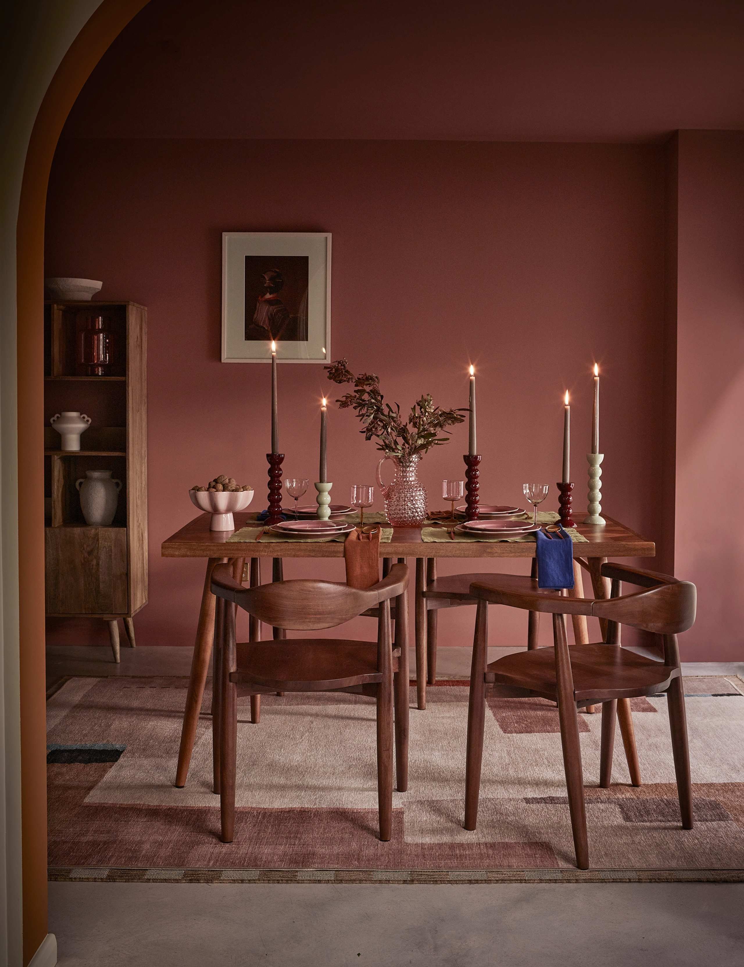 Terning Mango Wood 8 Seater Dining Table 4 of 5
