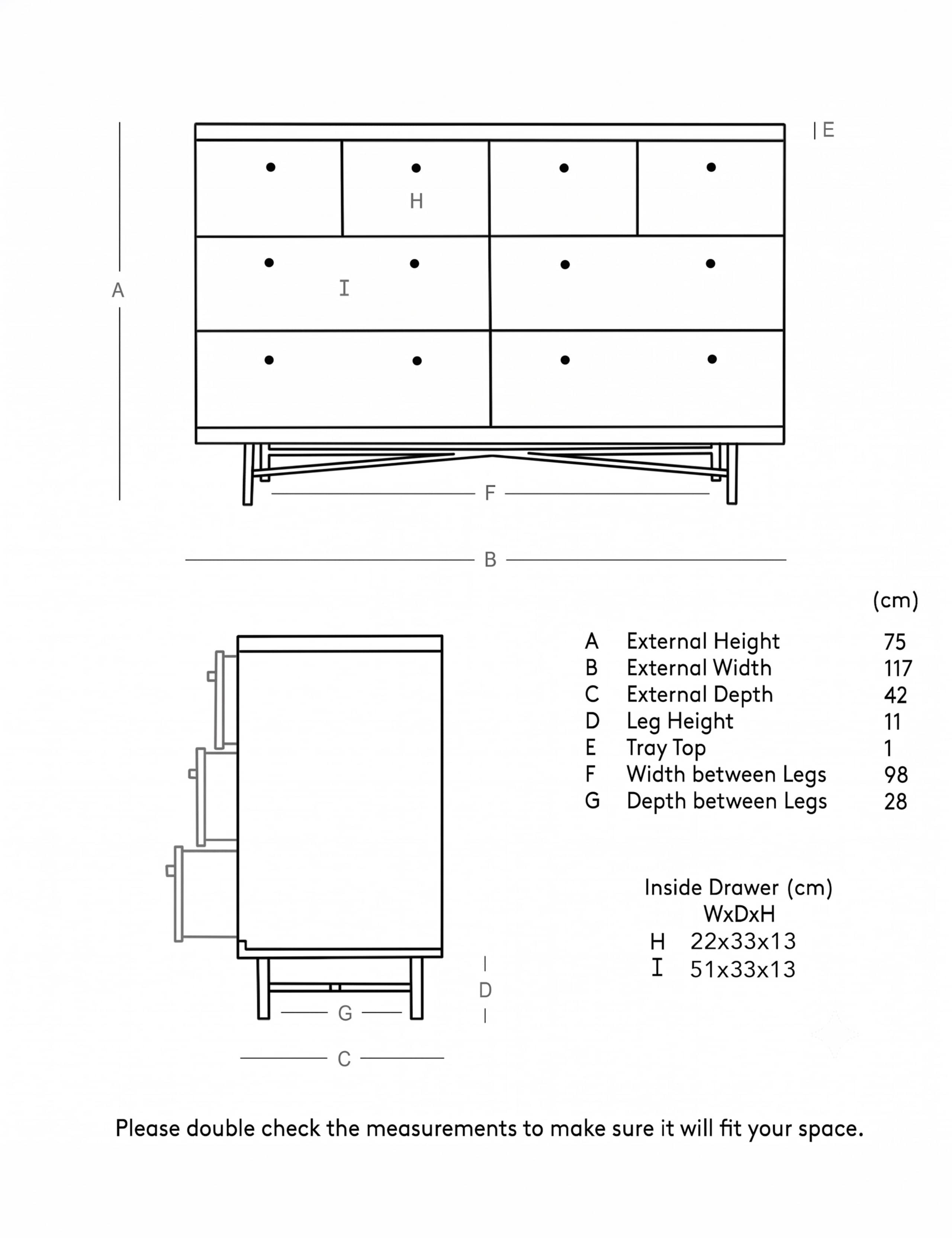 Halle 8 Drawer Chest 5 of 5