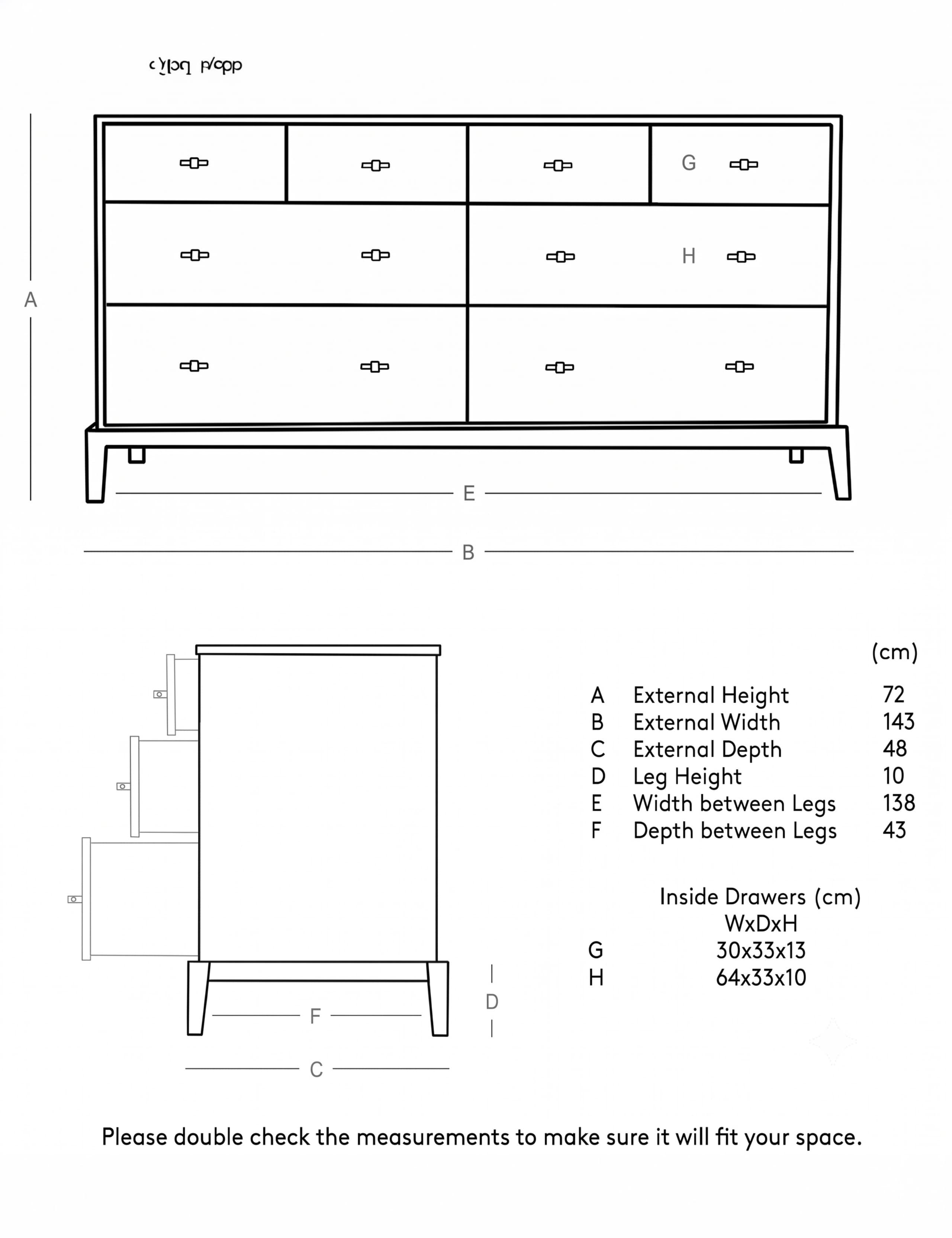 Verne 8 Drawer Chest 6 of 6