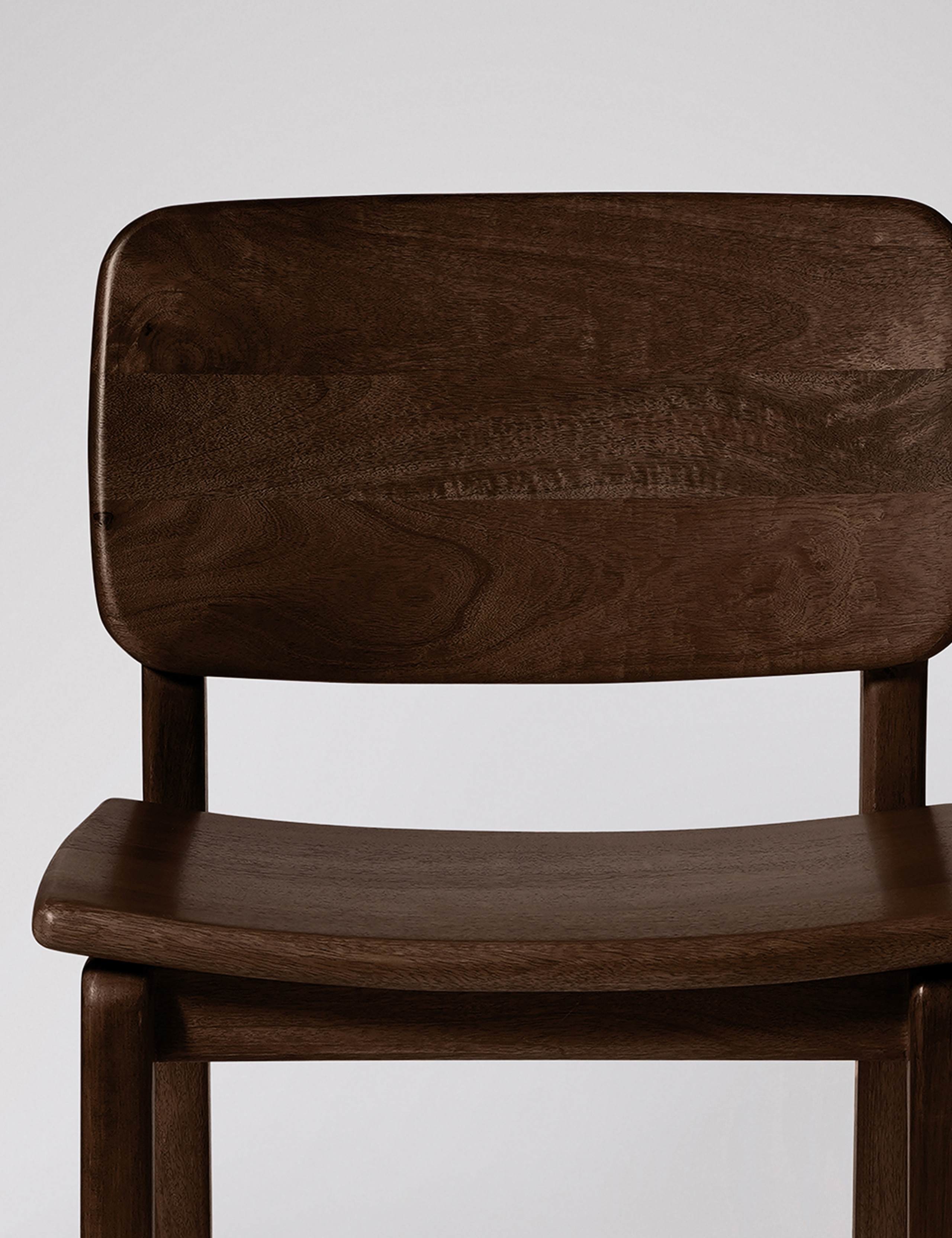 Iven Mango Wood Dining Chair 2 of 6