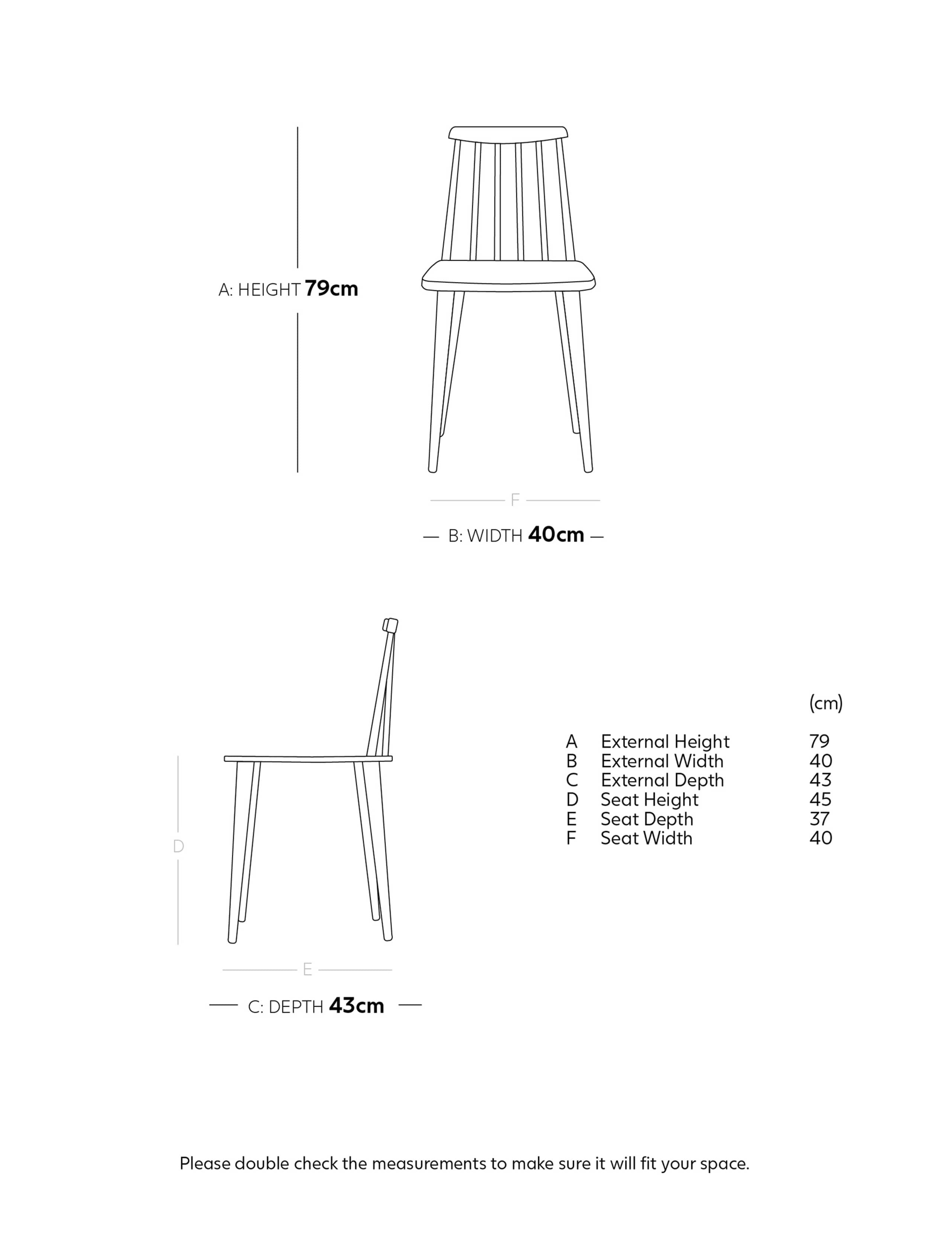 Set of 2 Ollie Dining Chairs 5 of 5