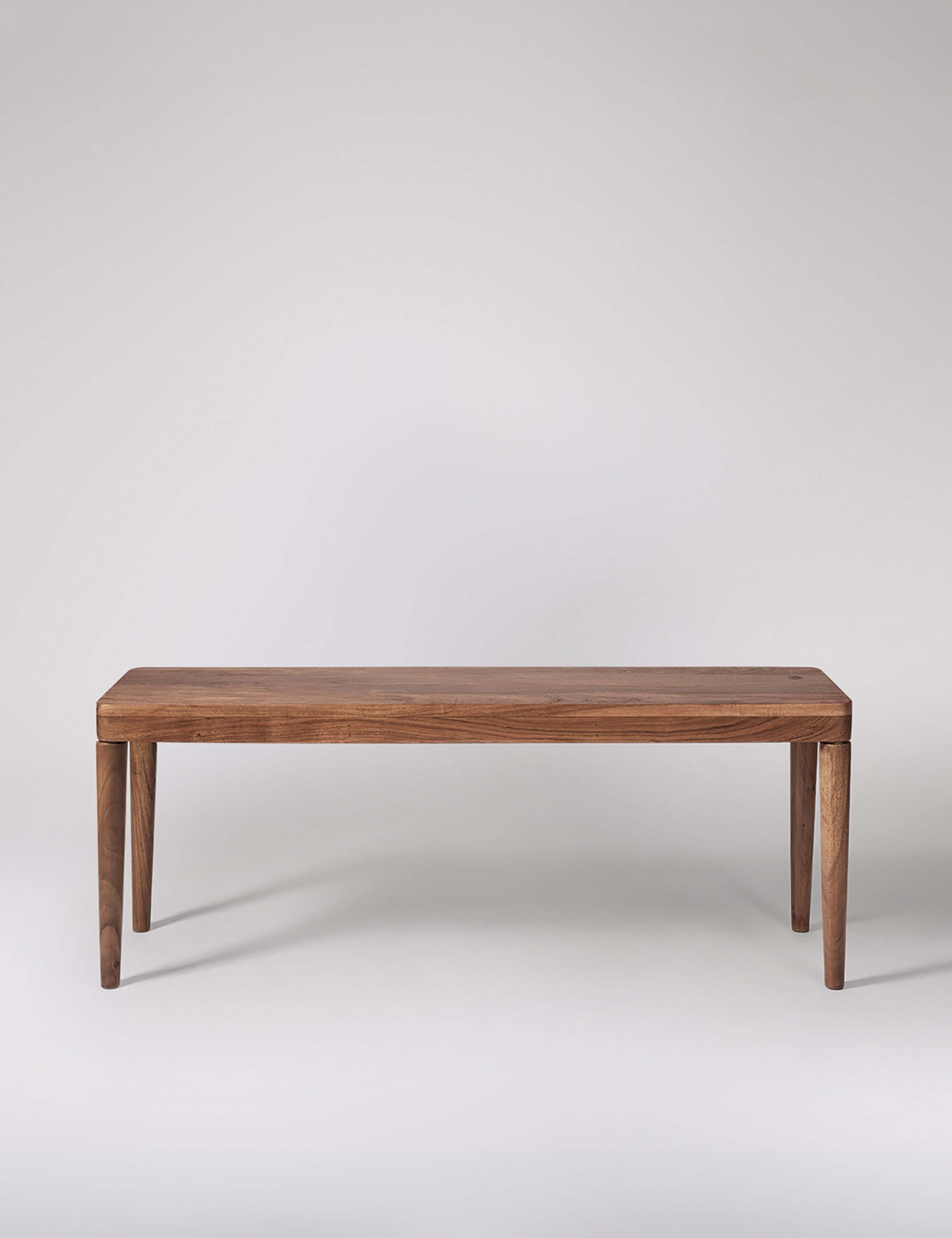 Bjorn Acacia Wood Bench 1 of 4