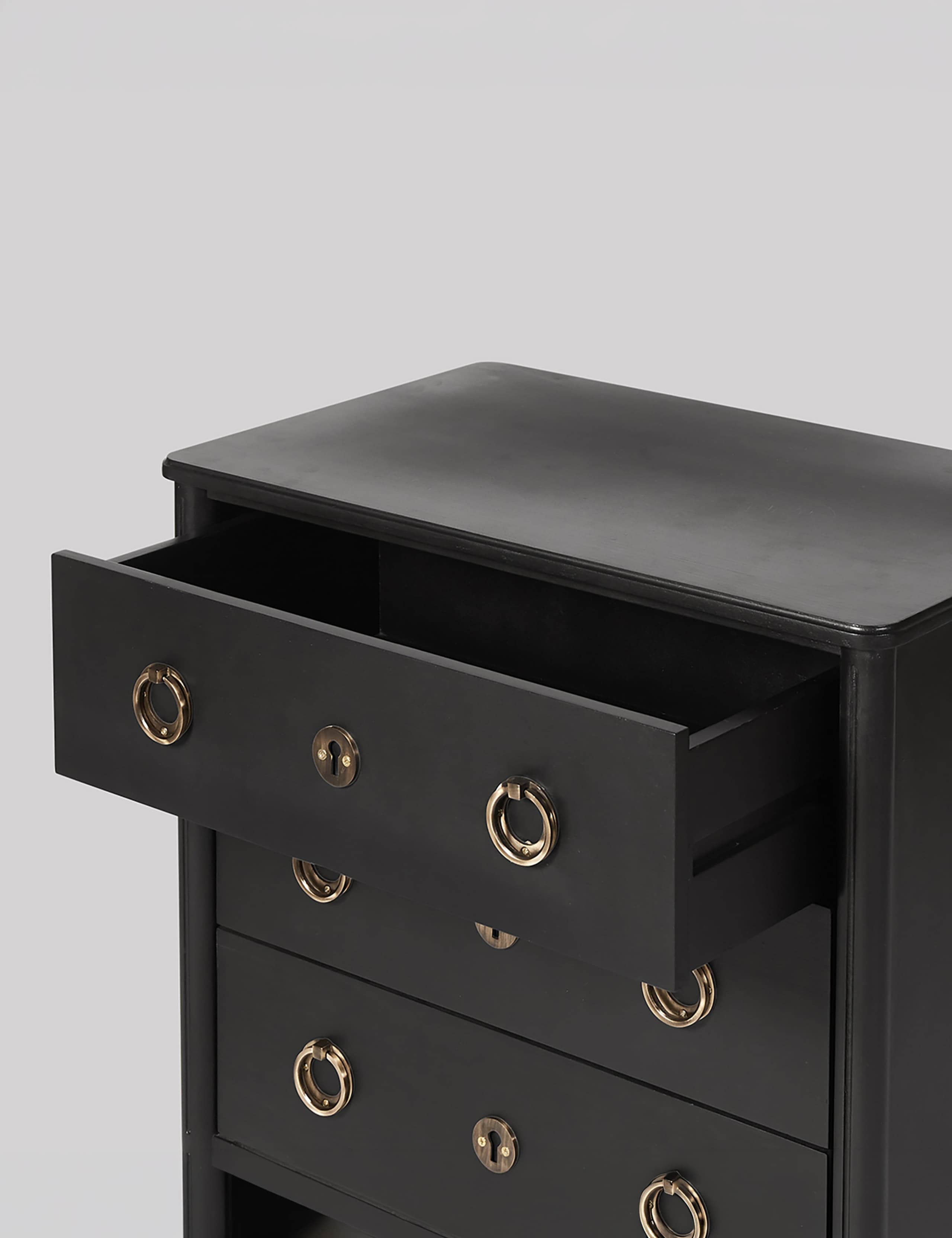 Reyna 3 Drawer Mango Wood Drawer Chest 2 of 6