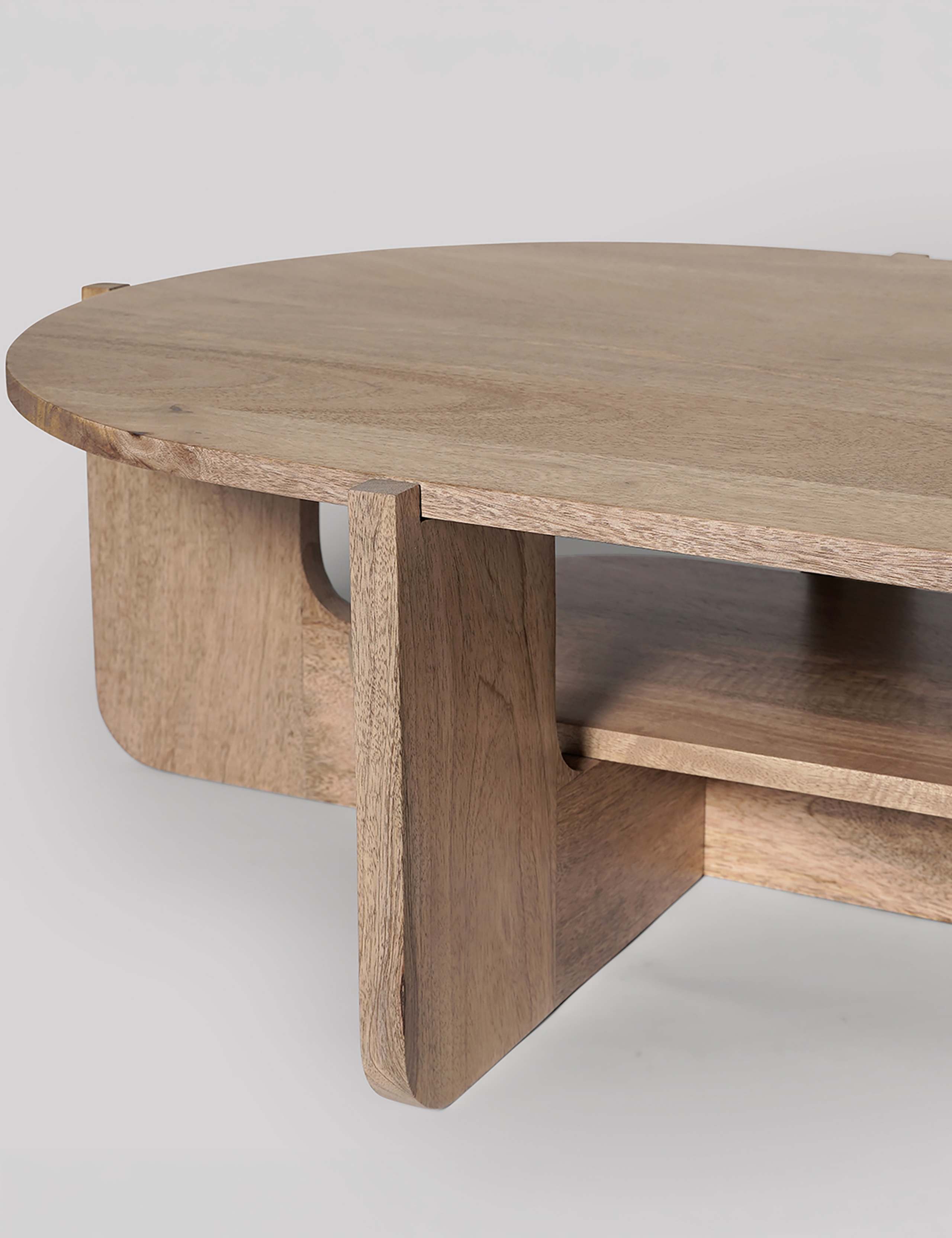 Medway Mango Wood Coffee Table 2 of 5