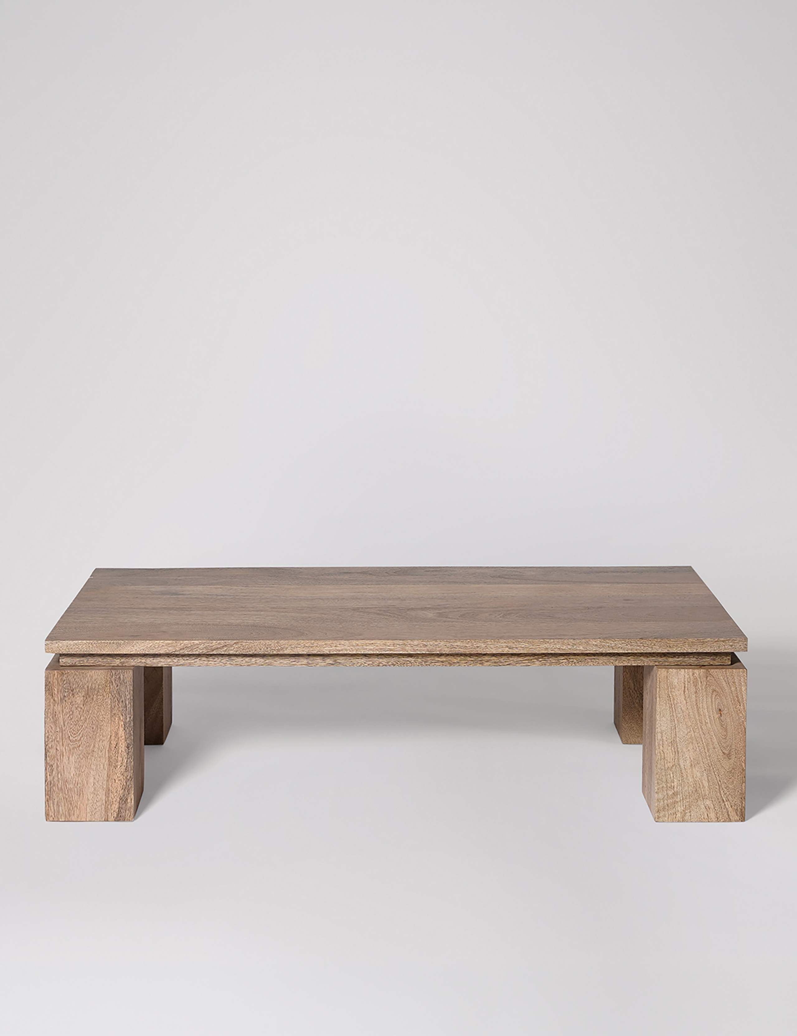 Kennet Mango Wood Coffee Table 1 of 6
