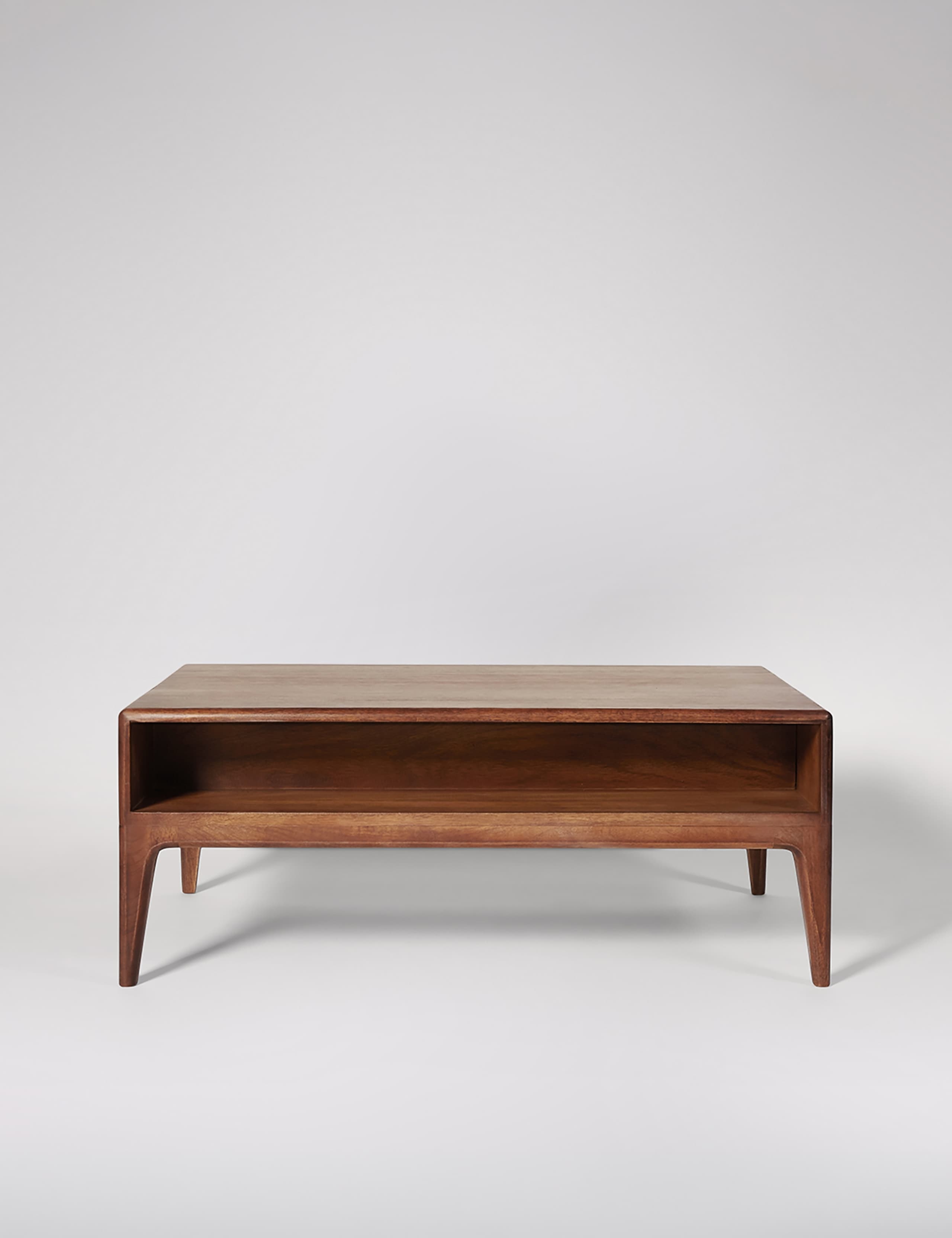 Nyhavn Mango Wood 2 Drawer Coffee Table 5 of 6