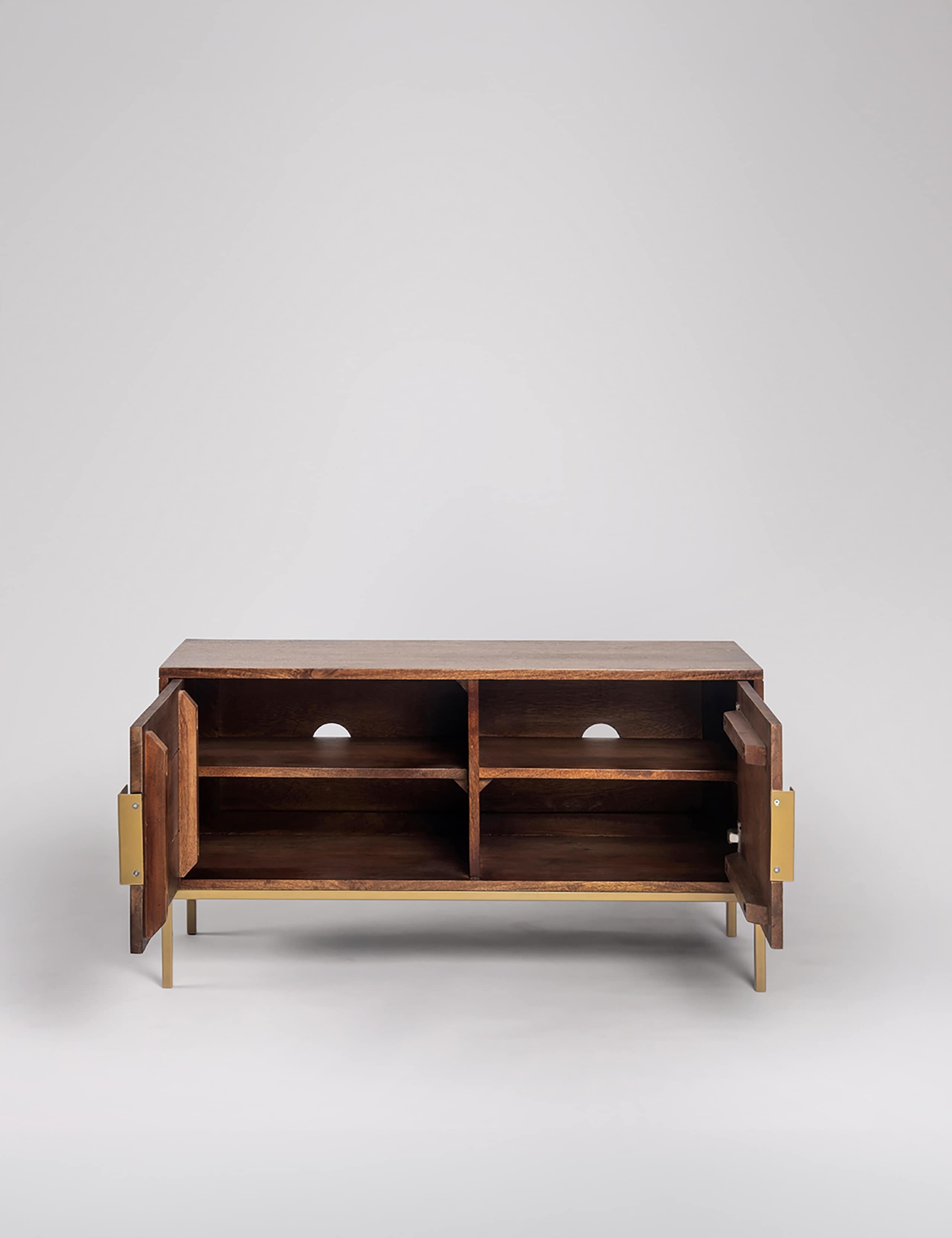 Banner Mango Wood 2 Door Media Unit 2 of 5