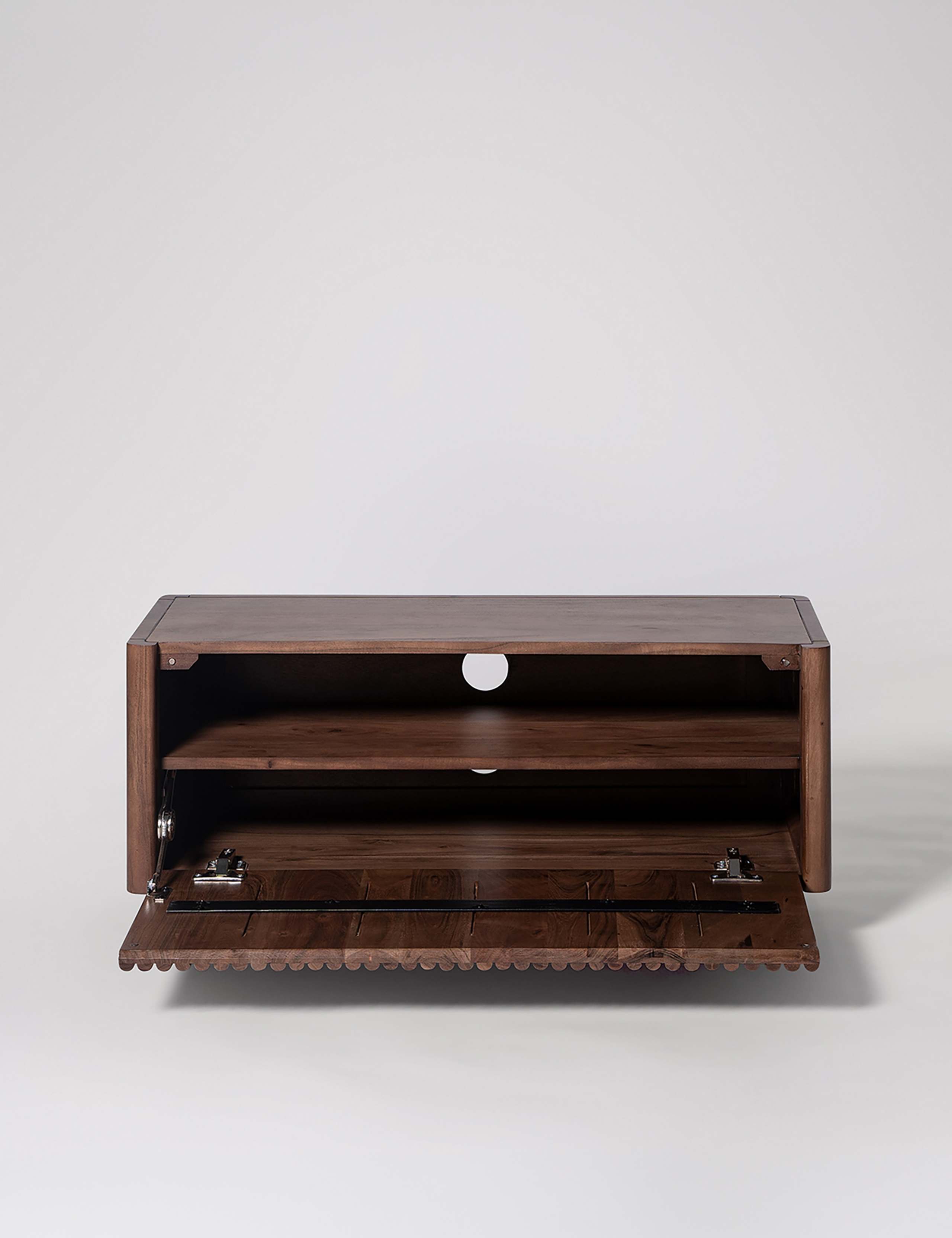 Hampstead Acacia Wood 1 Door TV Unit 2 of 5