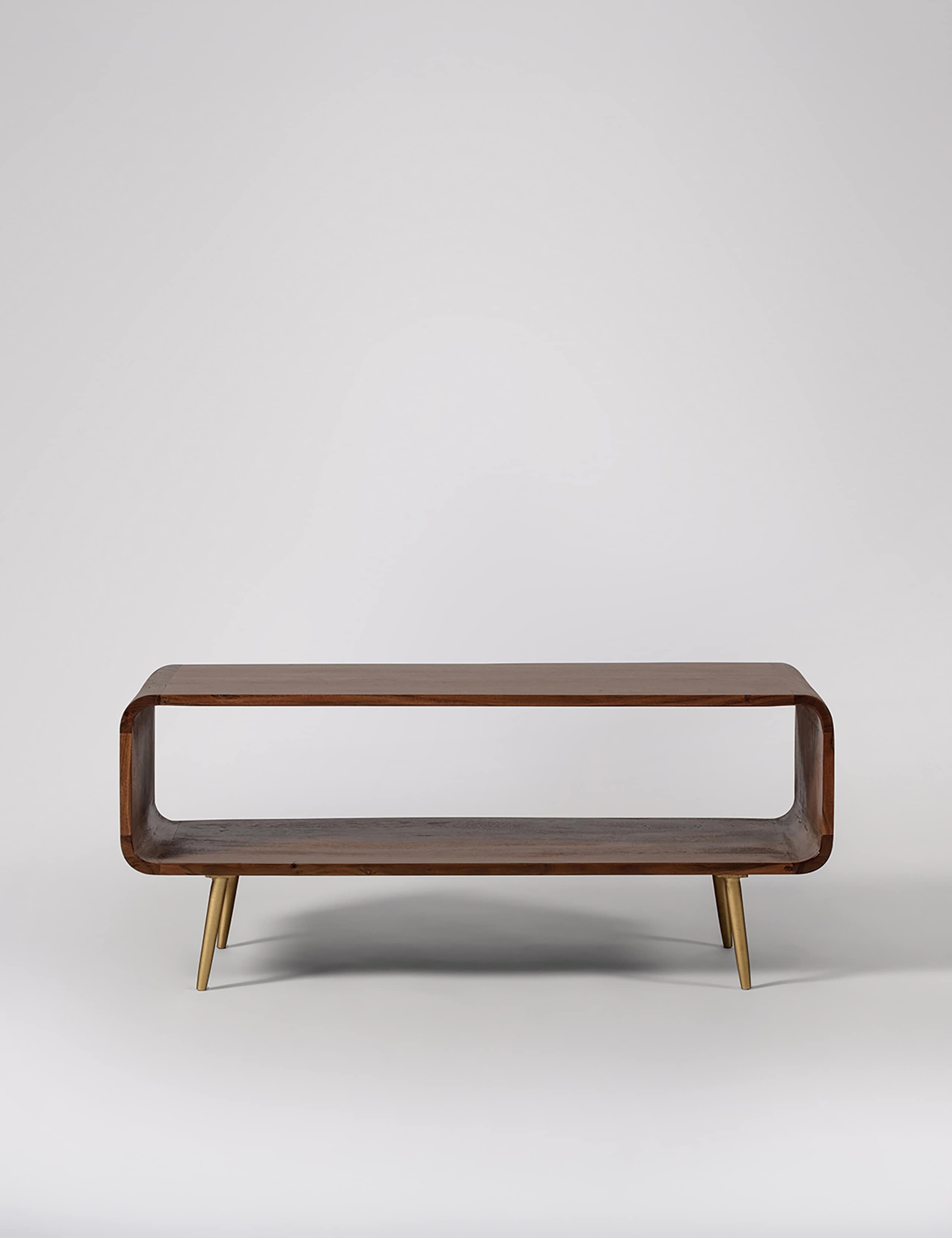 Harring Acacia Wood Media Unit 1 of 5