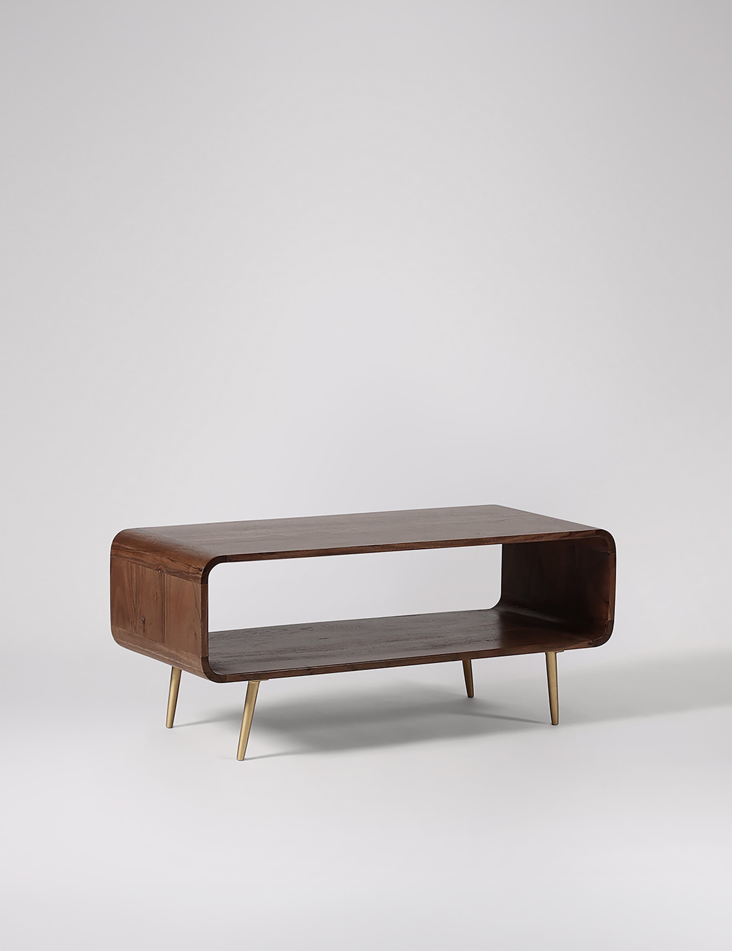 Harring Acacia Wood Media Unit 2 of 5
