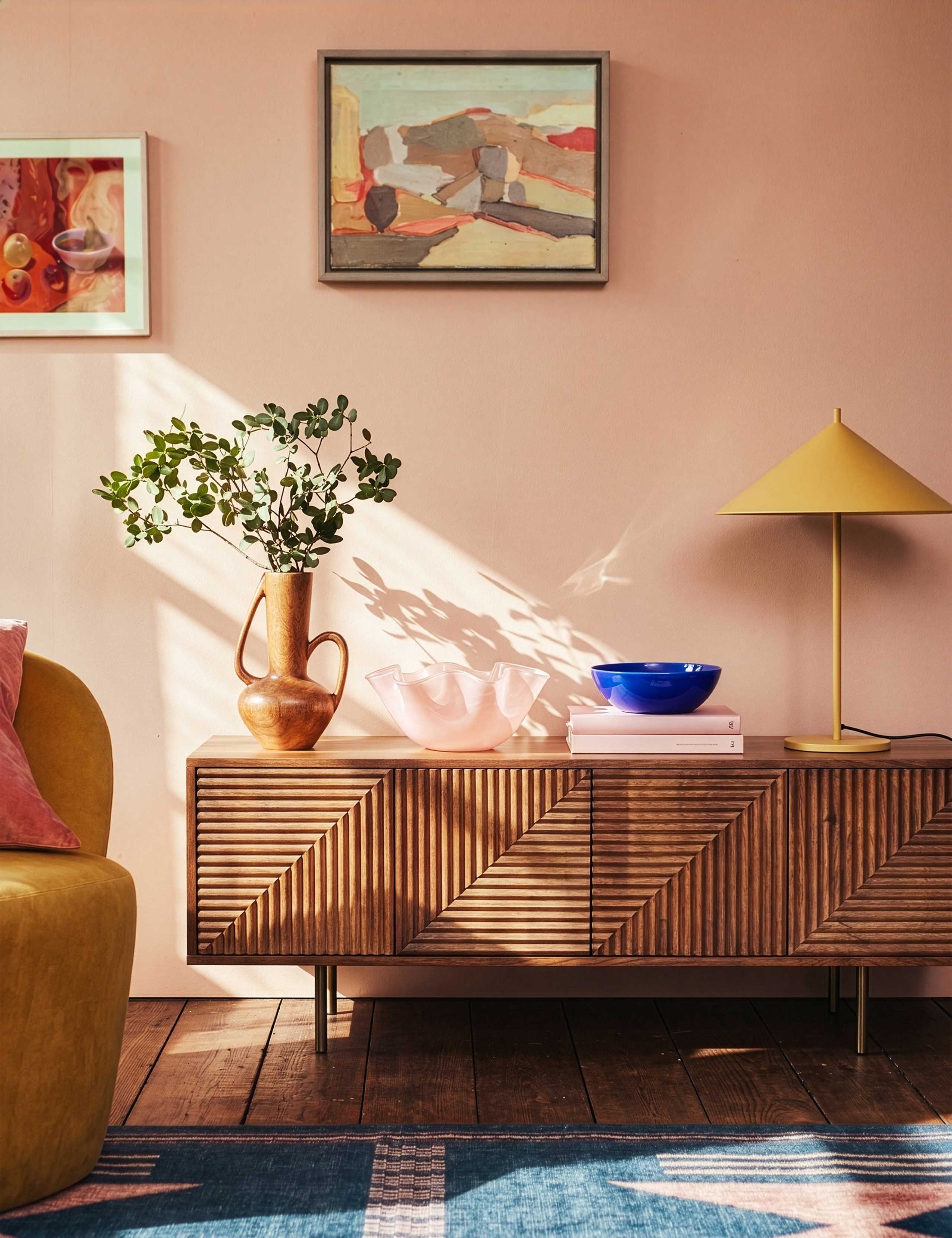 Seville Acacia Wood TV Unit 5 of 6