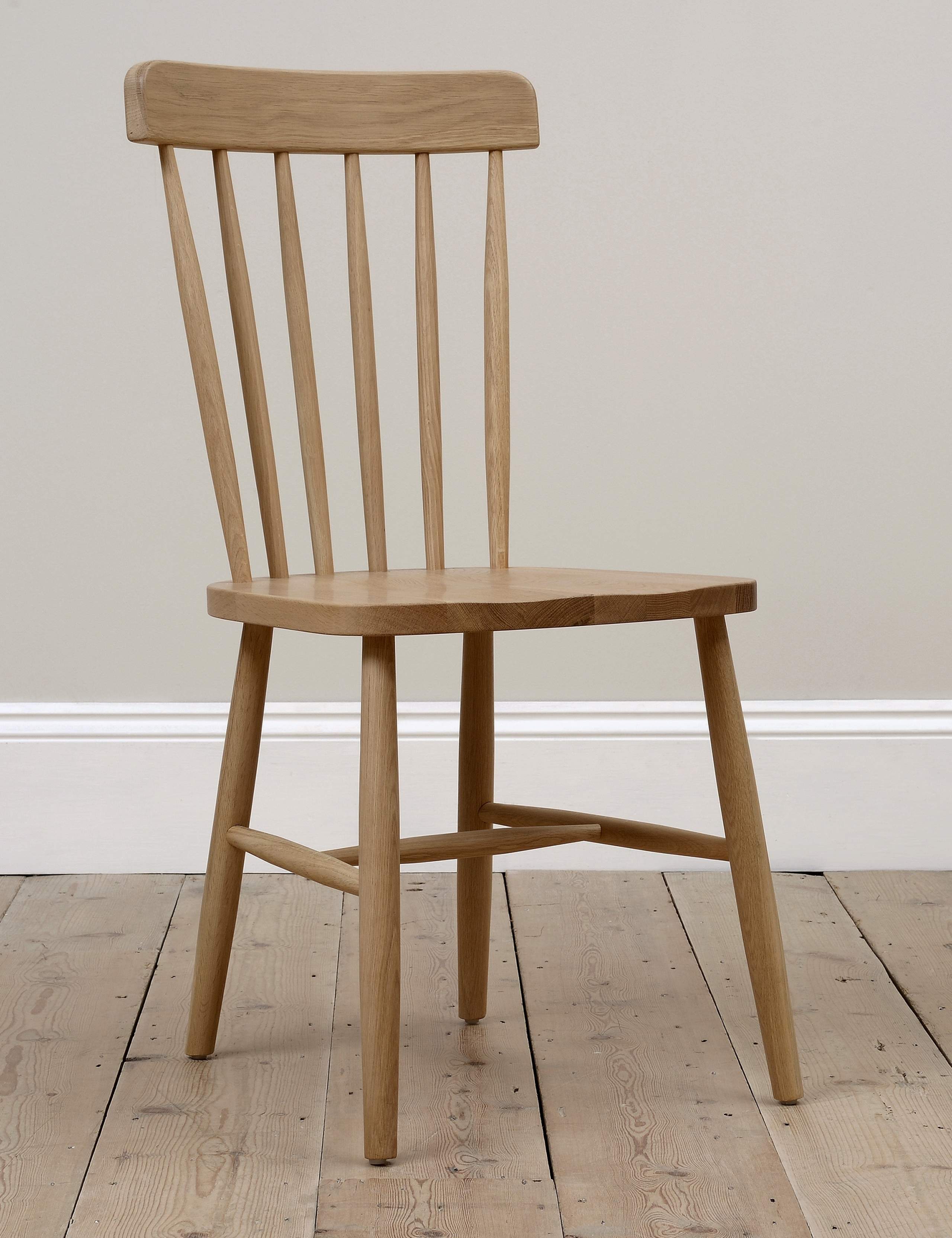 Set of 2 Elkstone Spindleback Dining Chairs 1 of 6
