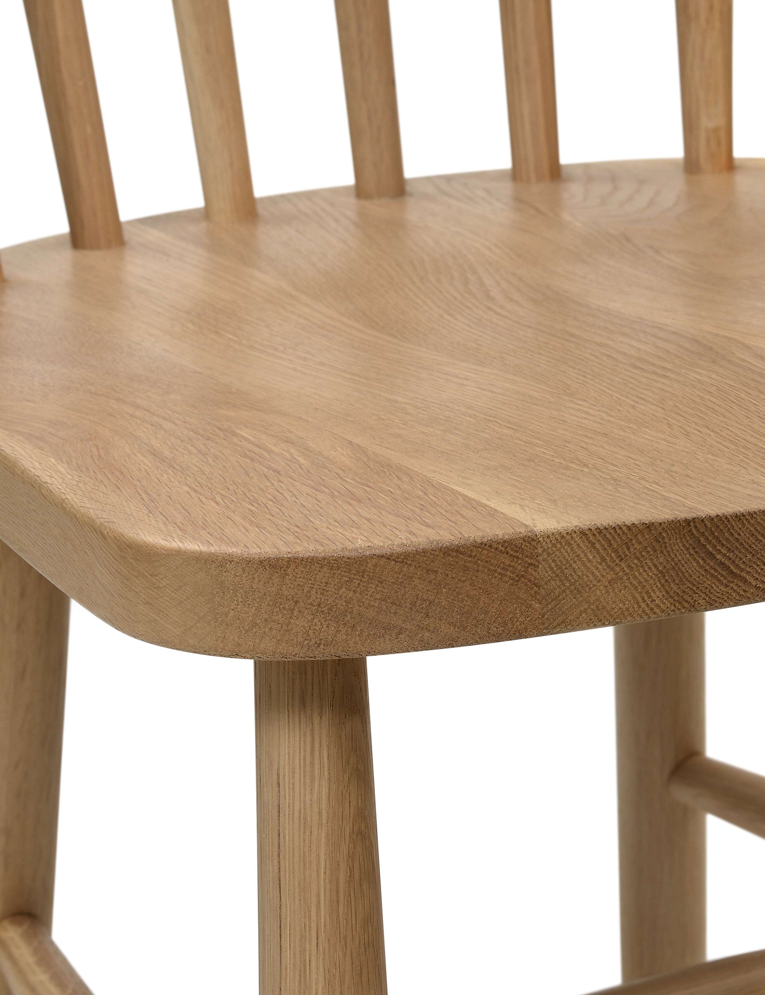 Set of 2 Elkstone Spindleback Dining Chairs 3 of 6